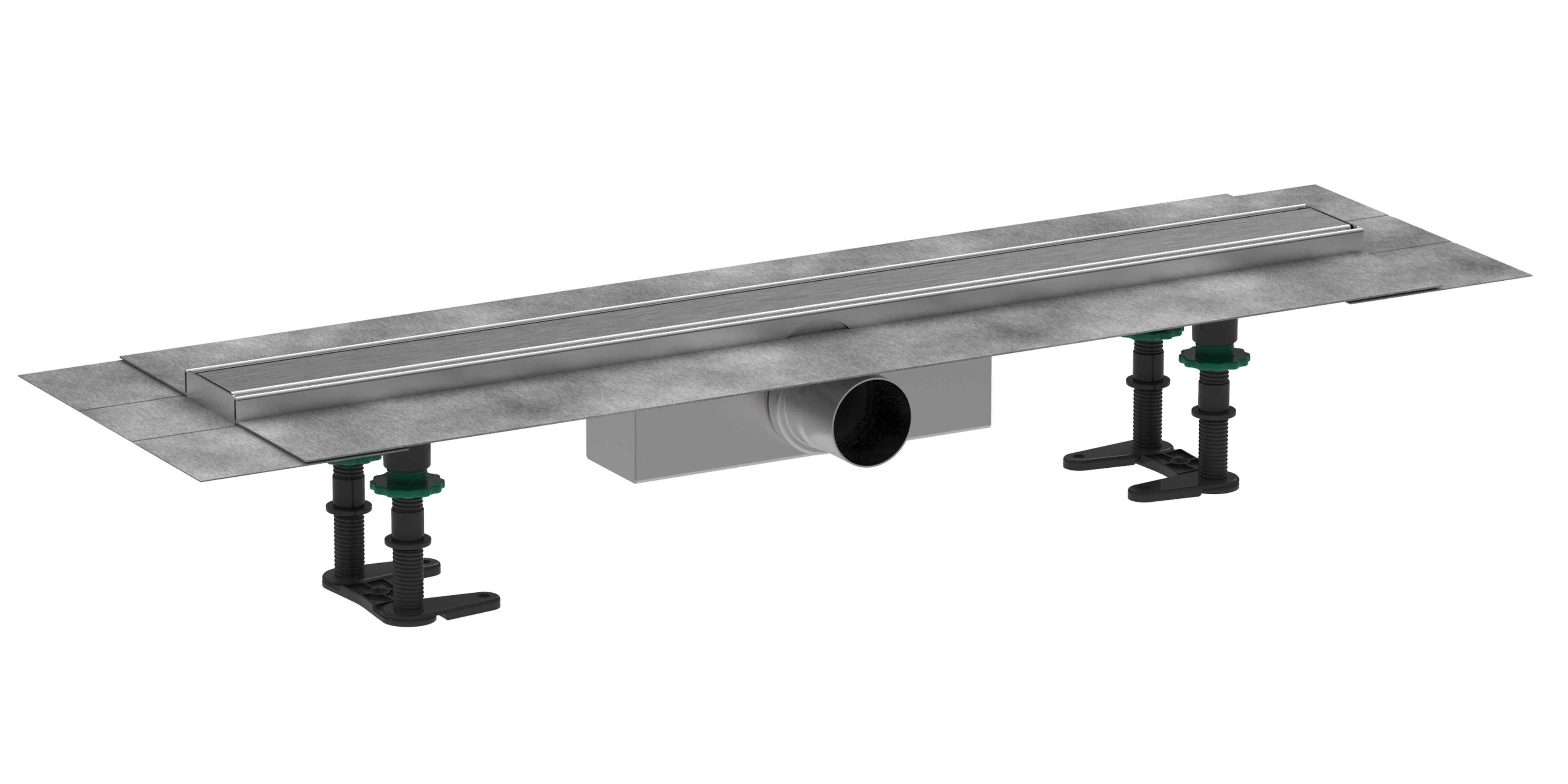 Hansgrohe RainDrain Compact caniveau de douche avec grille 70 cm 56176800