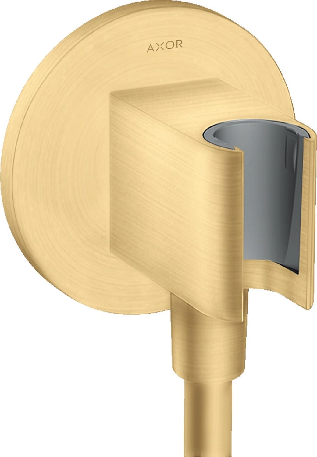 Axor FixFit raccord coudé avec support doré 36733250