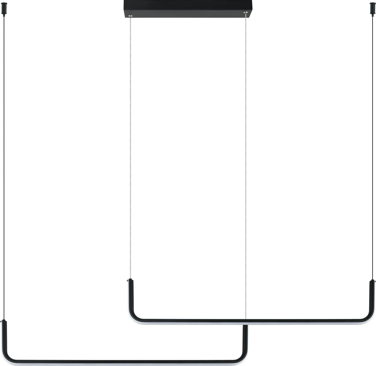Light Prestige Malawi lampe suspendue 1x40 W noir LP-1015/2PBASIC
