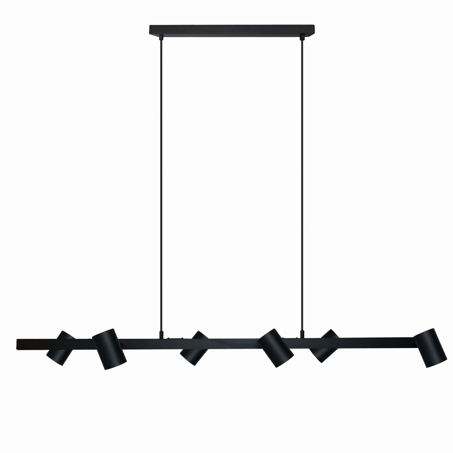 Light Prestige Snow lampe suspendue 6x50 W noir LP-731/6LBK