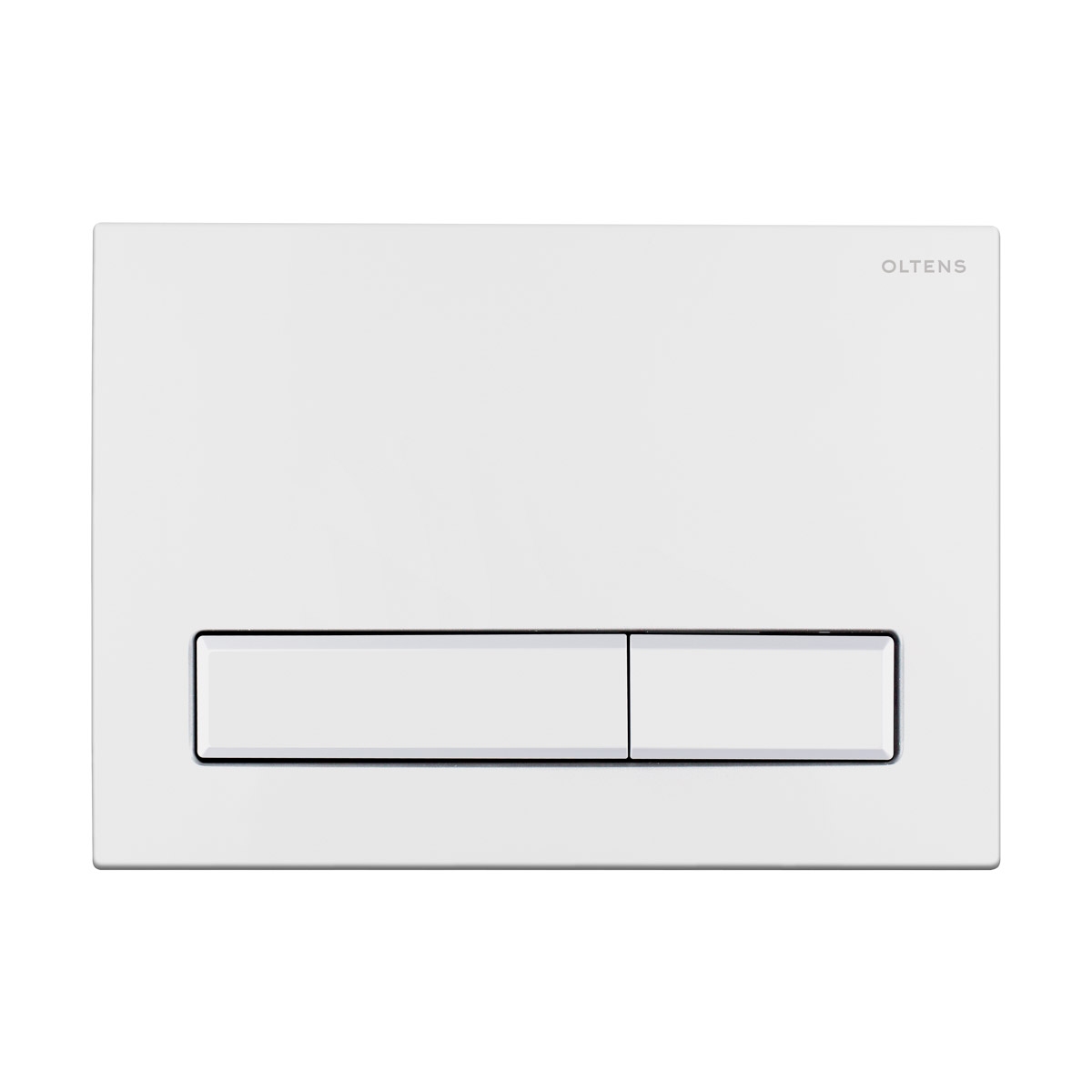 Oltens Torne bouton de chasse d'eau pour WC blanc mat 57101900