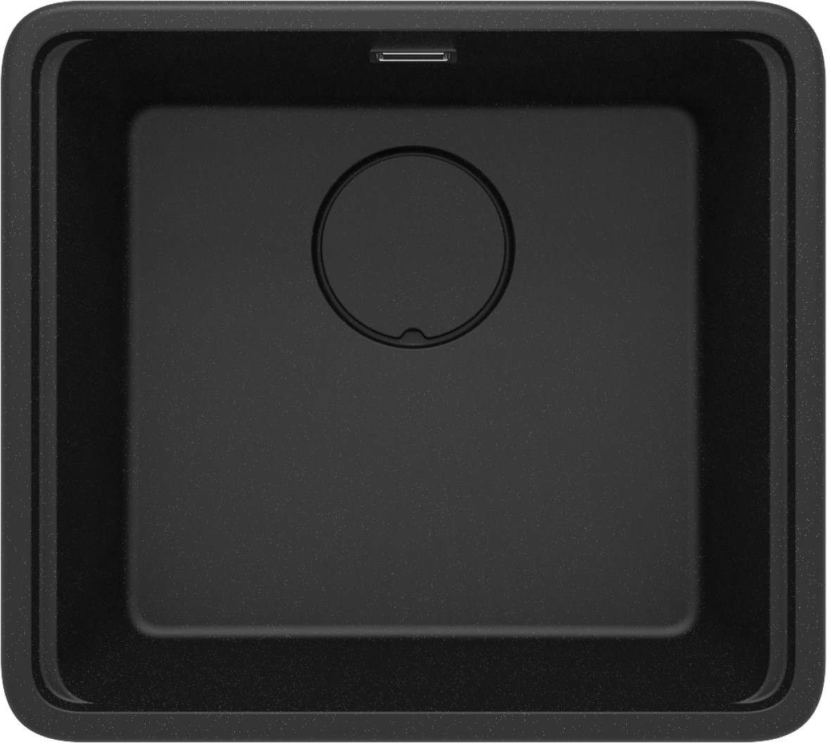 Deante Momi évier en granit 50x45 cm noir-gris/graphite/onyx ZKM_G10A