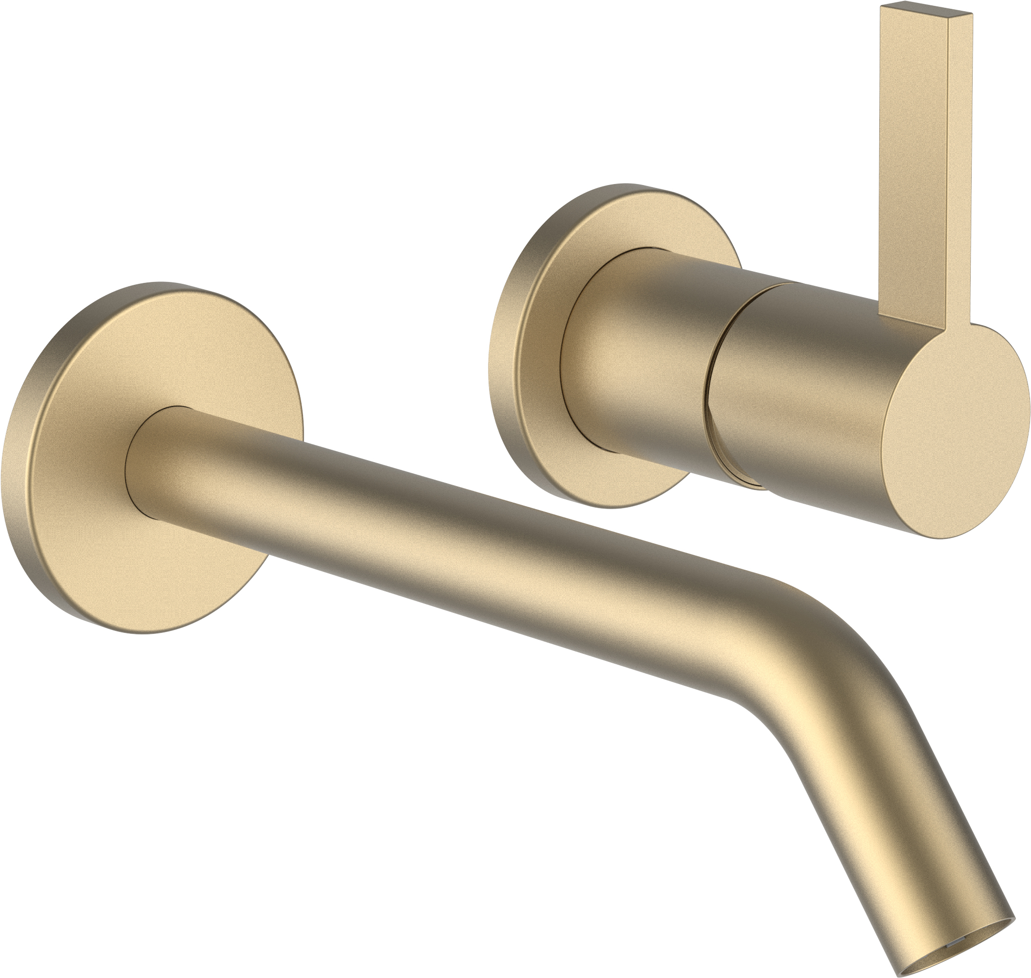 Laufen Kartell mitigeur de lavabo encastrée doré H3113360831201