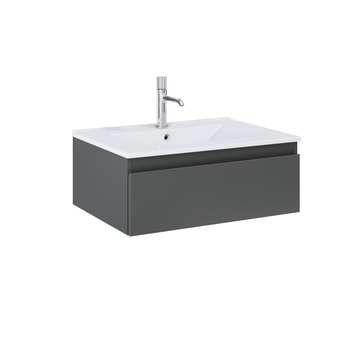 Set armoire Oltens Vernal 60009400, lavabo Oltens Vernal 41205000