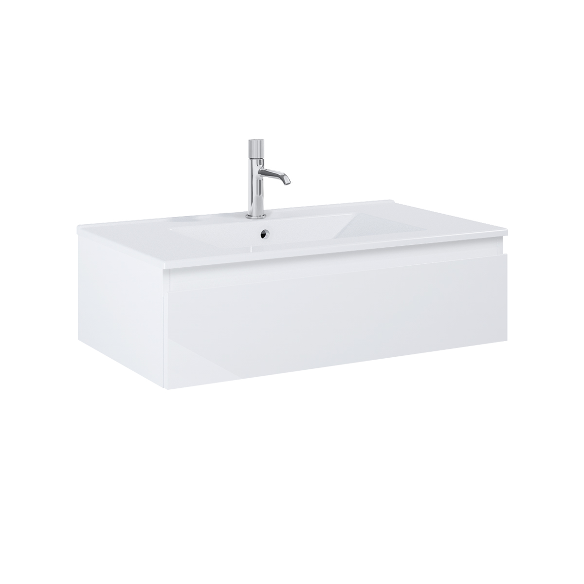 Set armoire Oltens Vernal 60010000, lavabo Oltens Vernal 41206000