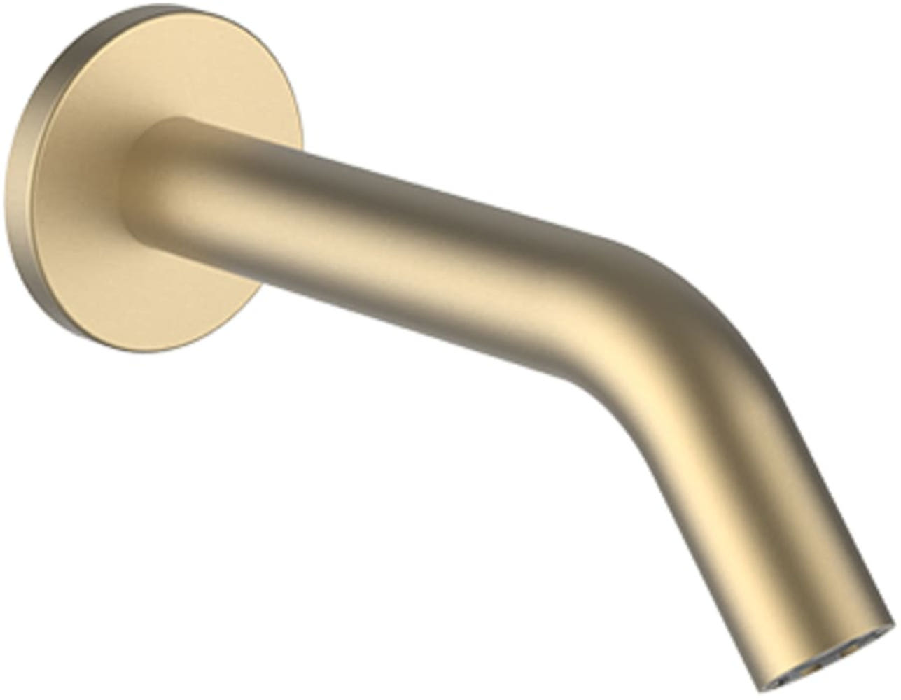 Laufen Kartell bec pour mitigeur de baignoire doré H3713300830601