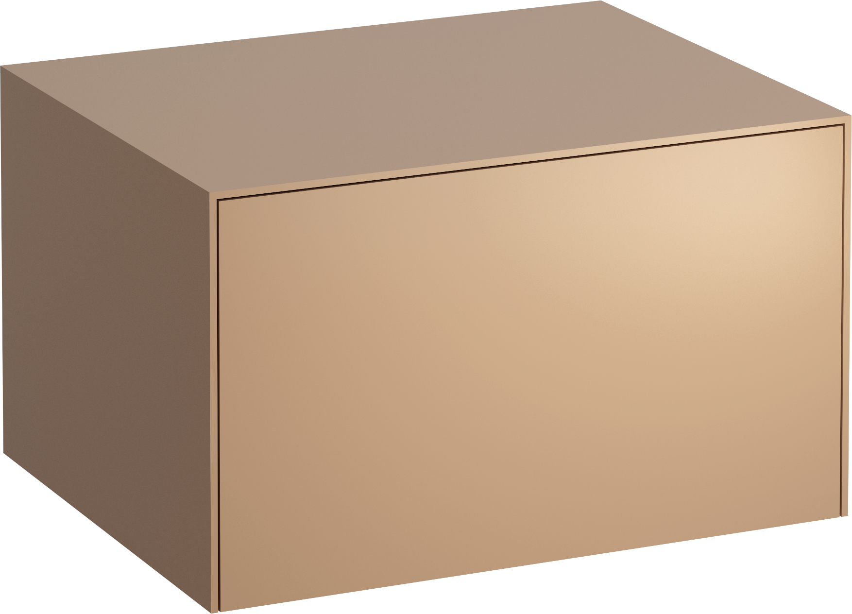 Laufen Sonar meuble avec plan de travail 57.5x45.5x34 cm cuivré H4054000340411