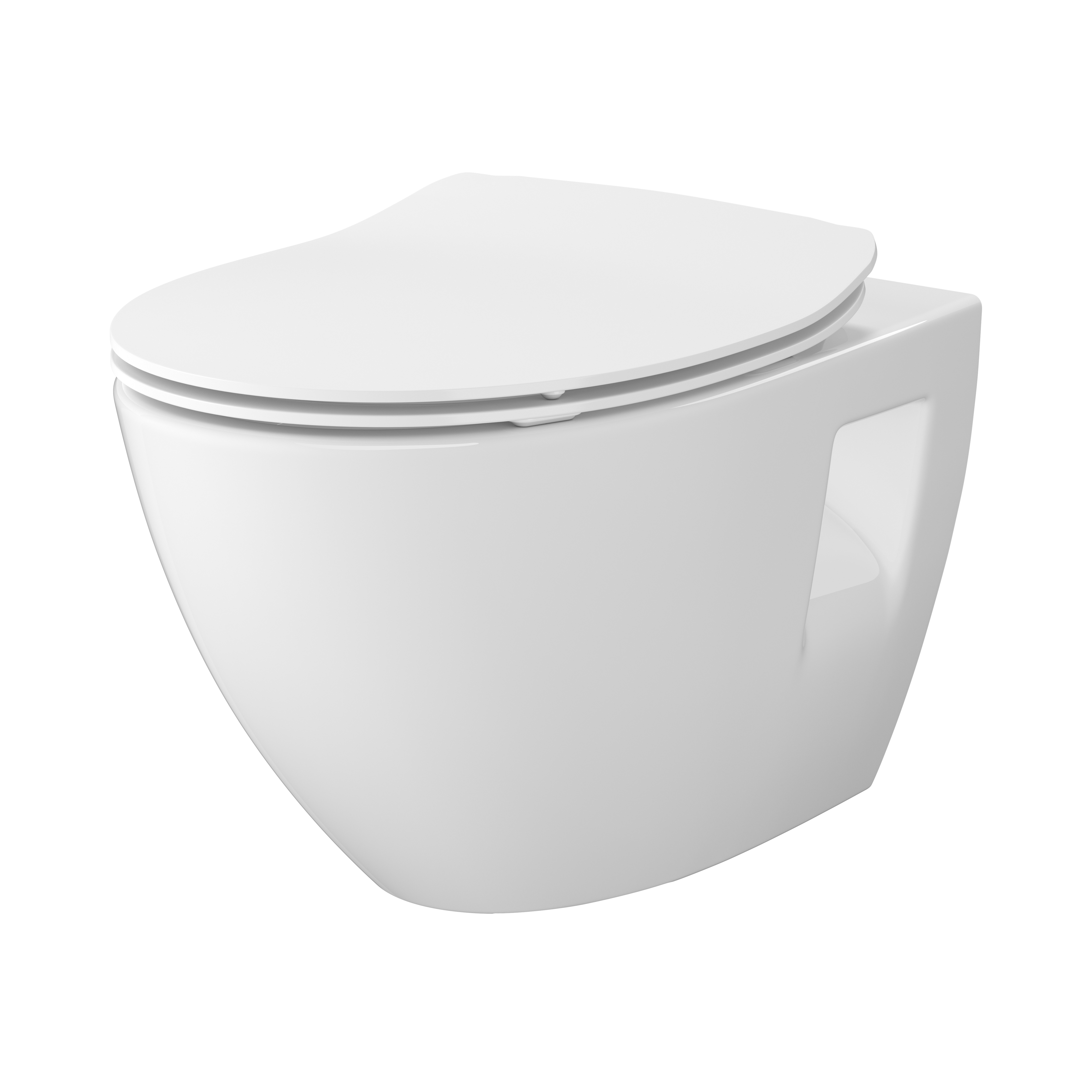 Cersanit Moduo ensemble cuvette + abattant suspendue oui blanc S701-724
