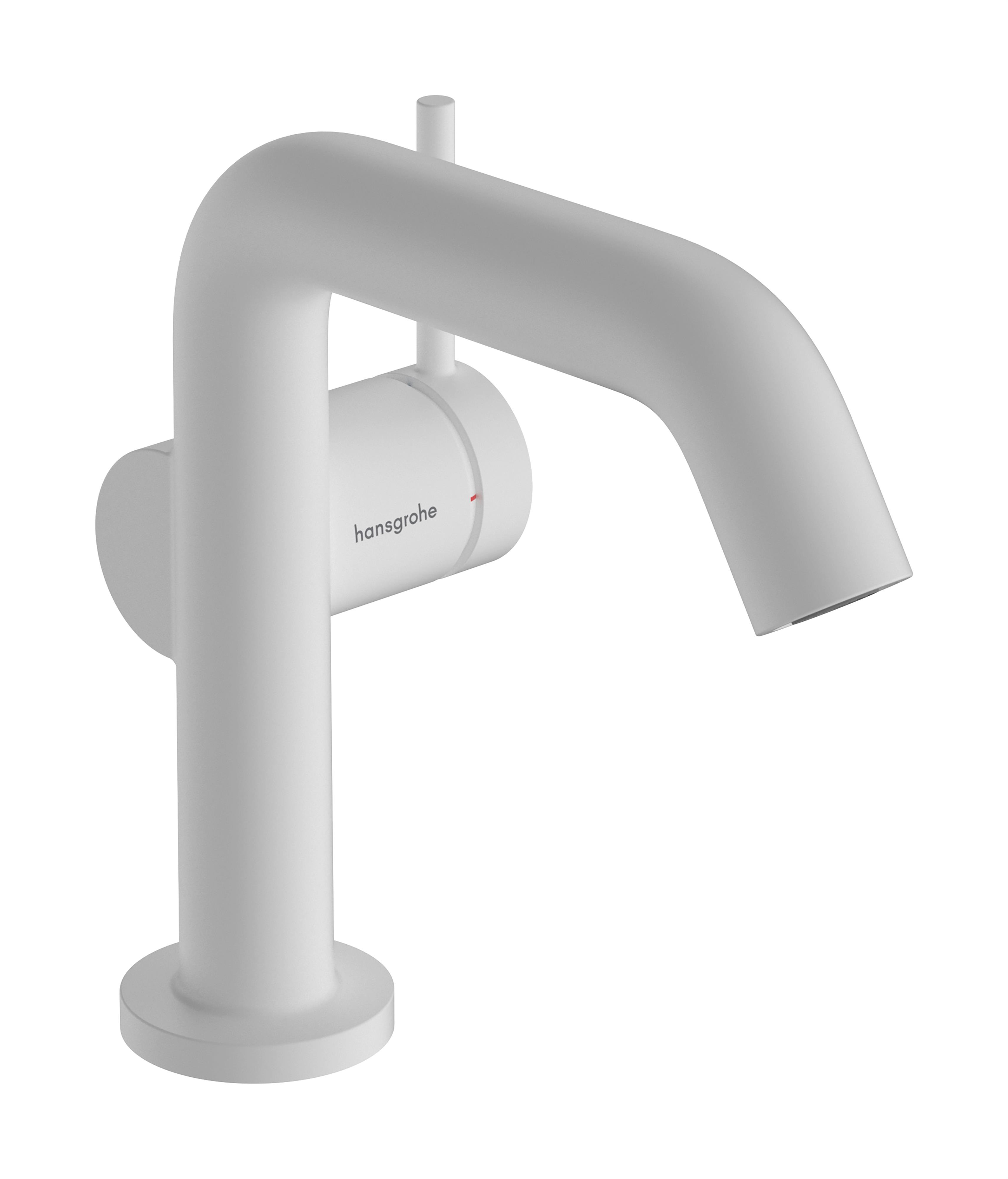 Hansgrohe Tecturis S mitigeur de lavabo sur pied blanc 73320700