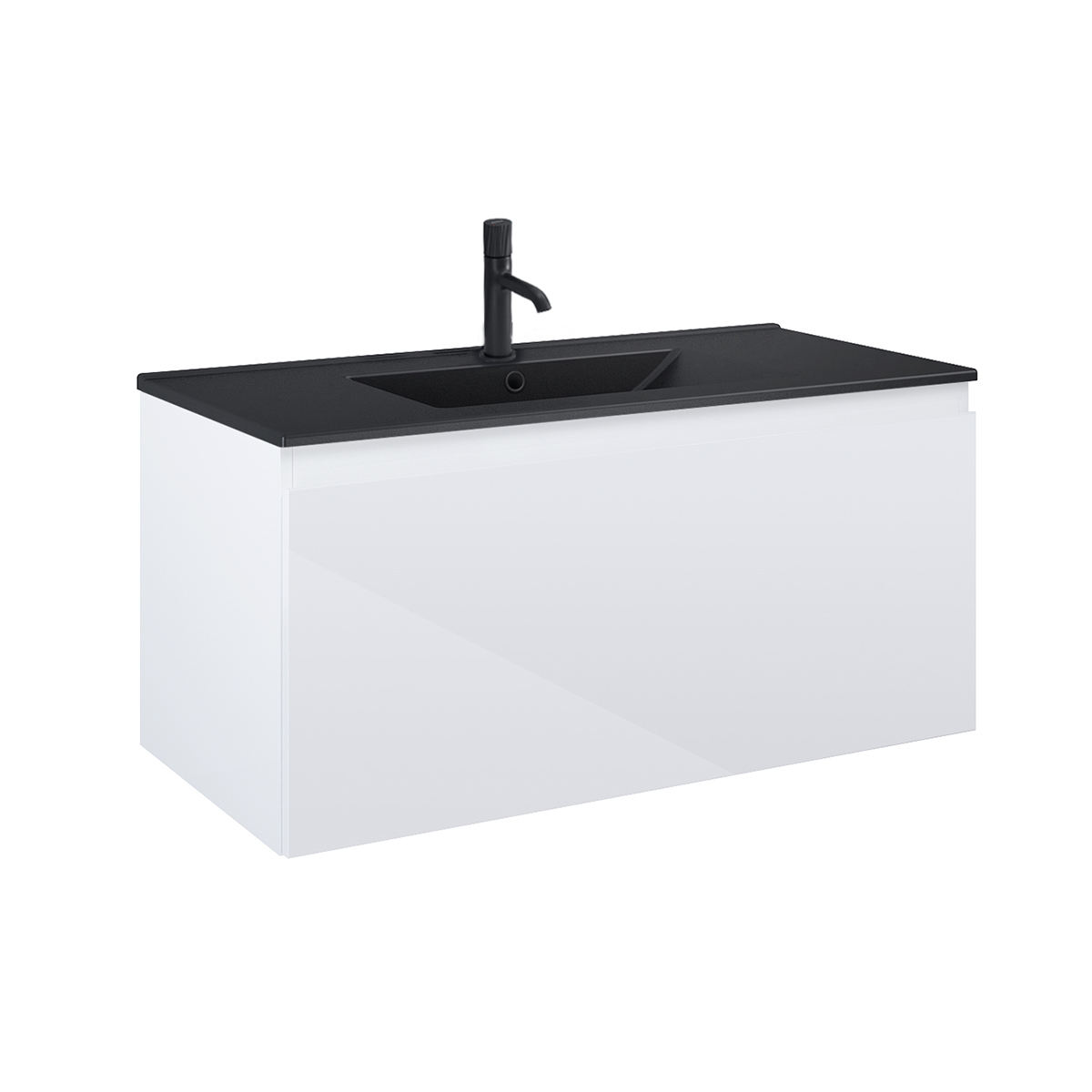 Set lavabo Oltens Vernal 41207300, armoire Oltens Vernal 60015000