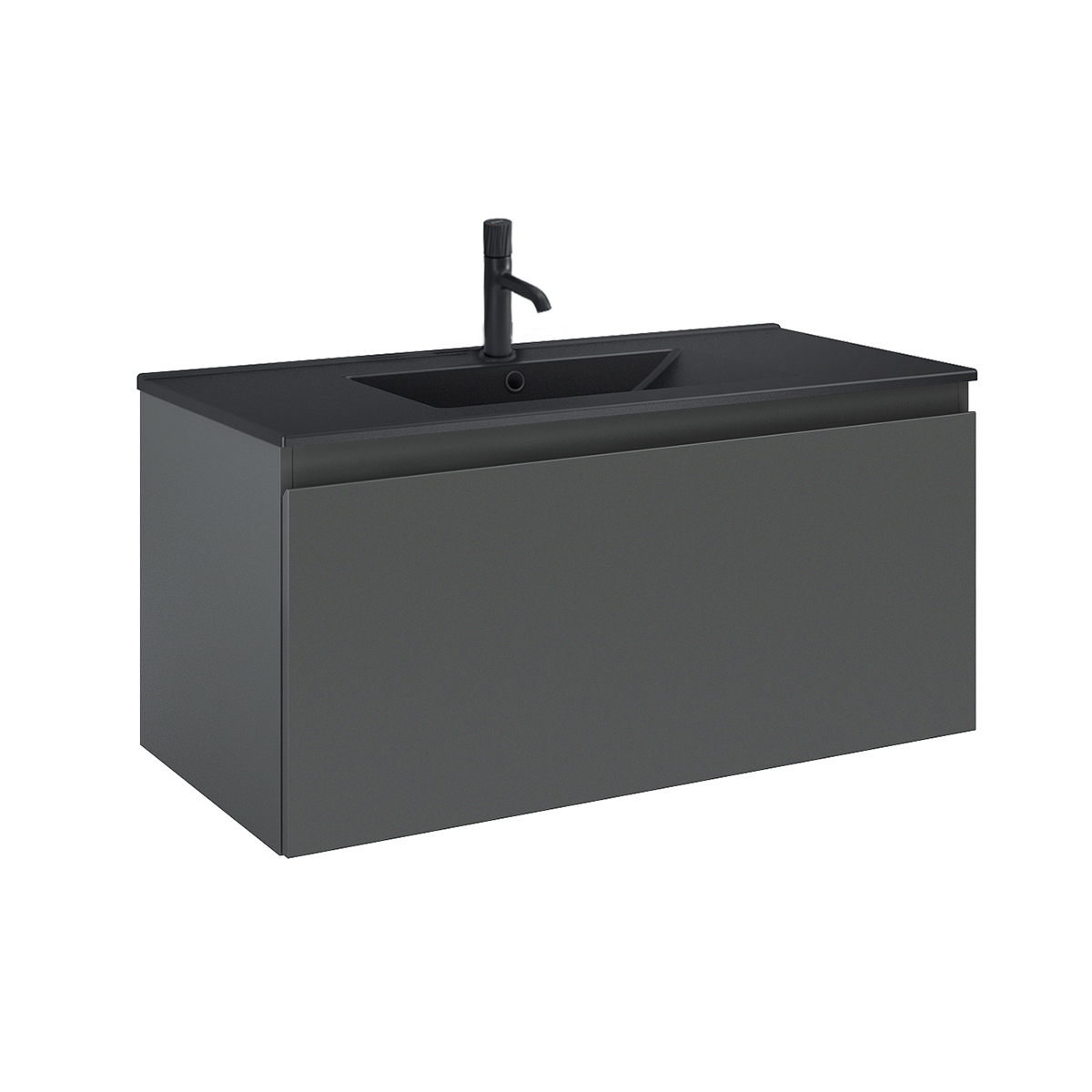 Set lavabo Oltens Vernal 41207300, armoire Oltens Vernal 60015400