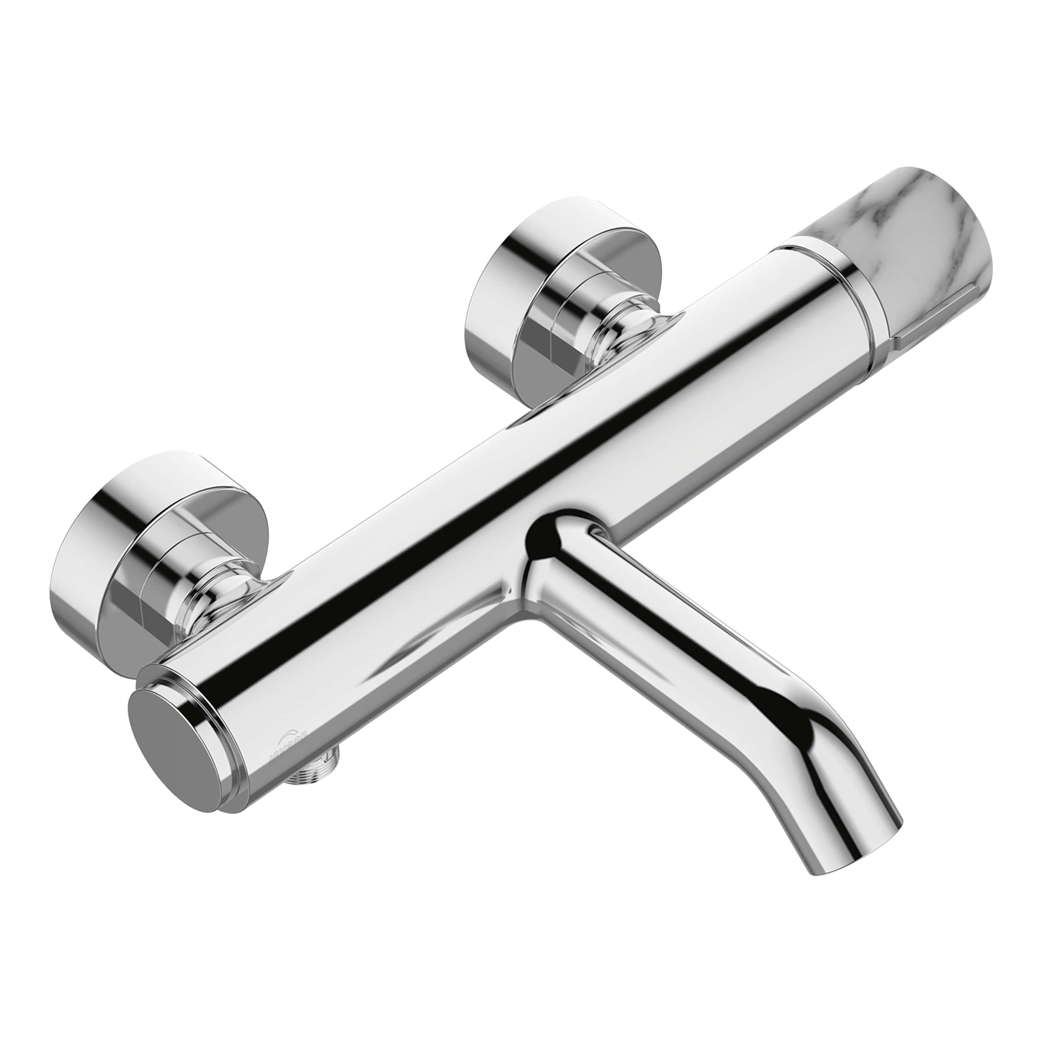 Invena Gabro Plus mitigeur bain-douche murale chrome BW3P001