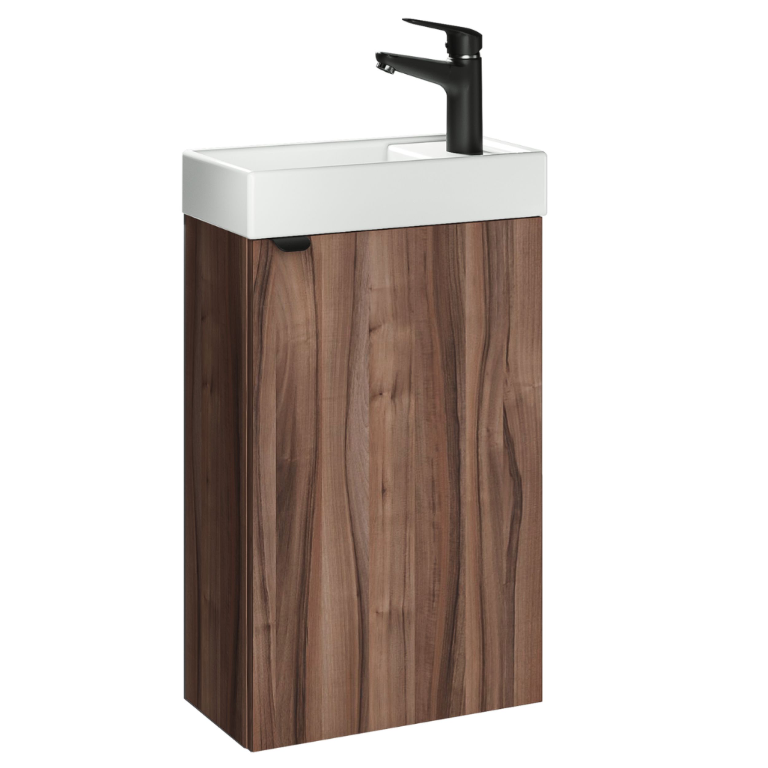 Strama Gizo lavabo avec meuble 40 cm noyer 20.100.31