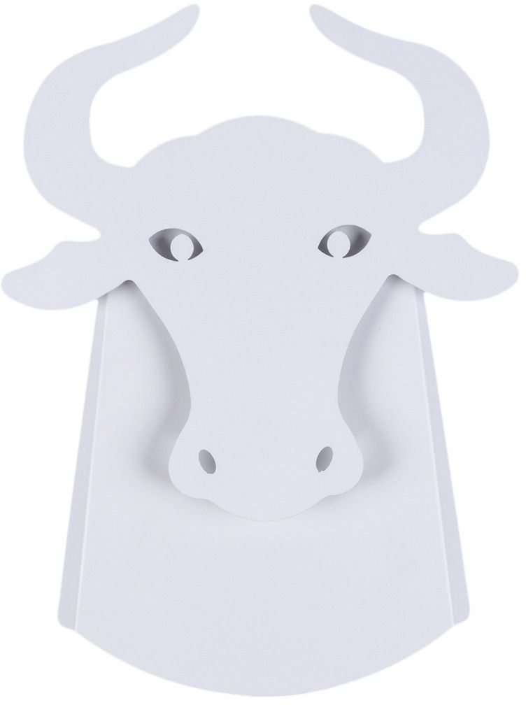 Abigali Origami applique murale 1x6 W blanc BULL-W
