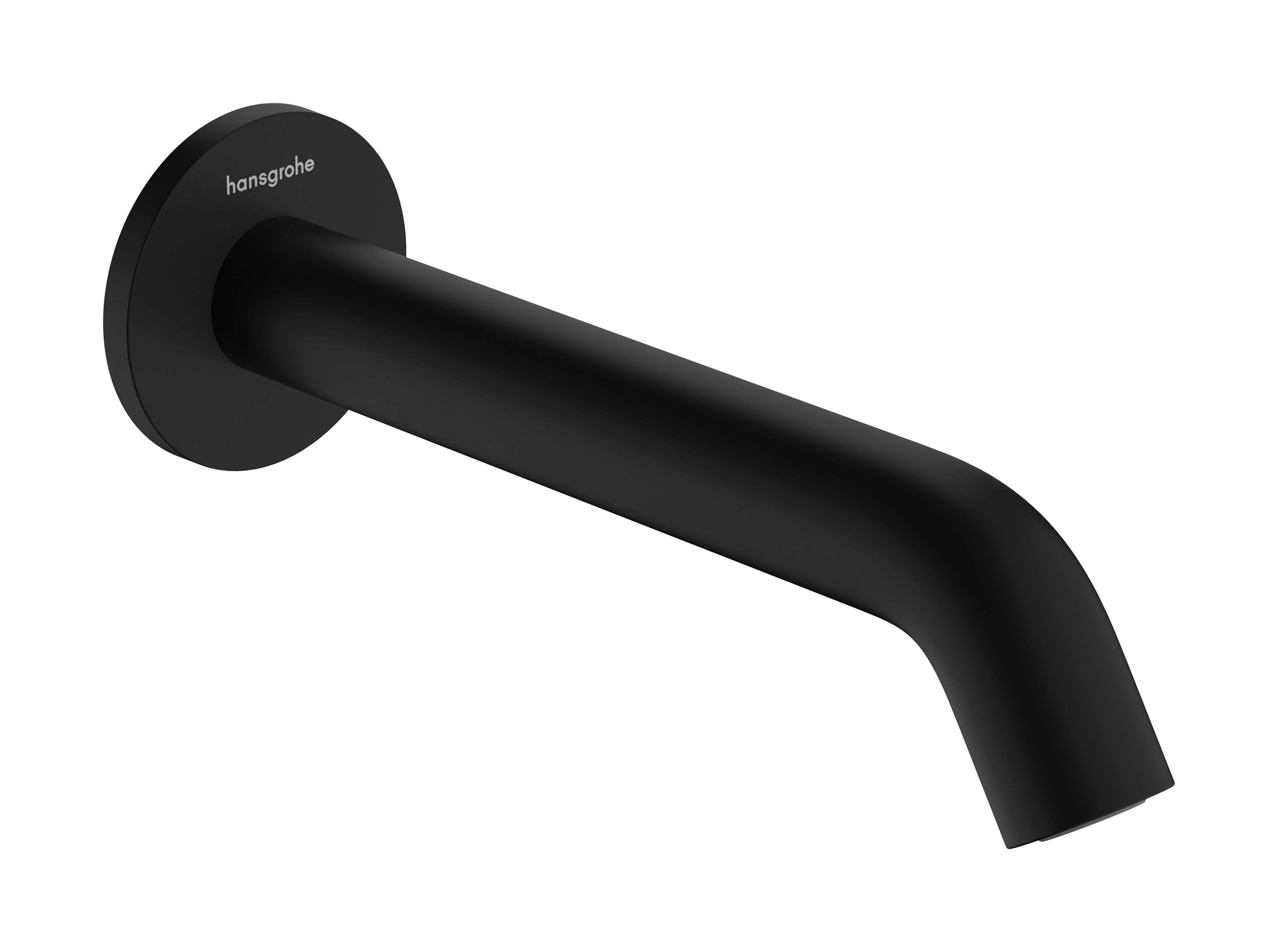 Hansgrohe Tecturis S bec pour mitigeur de baignoire noir 73411670