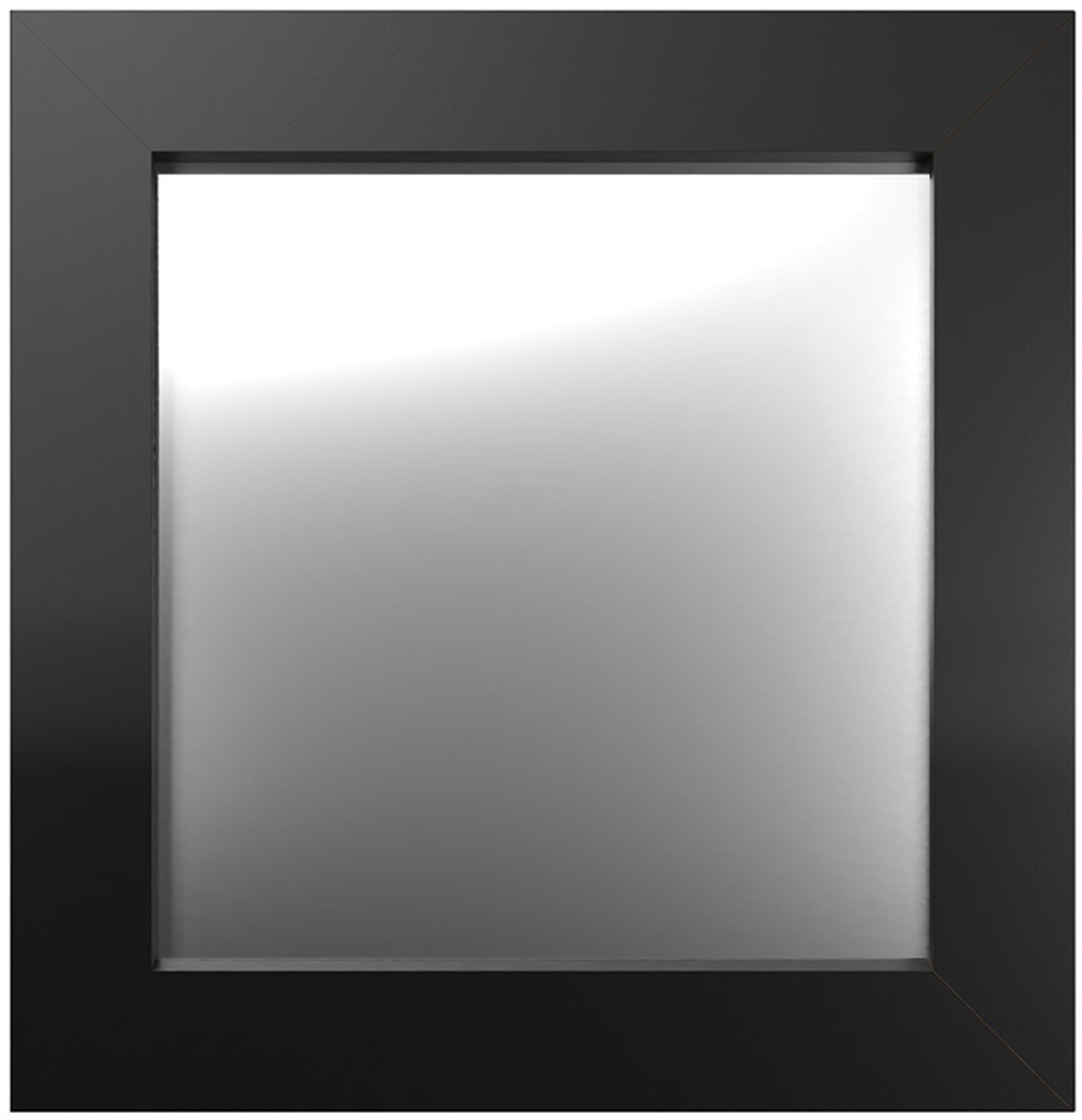 Styler Jyvaskyla miroir 60x60 cm carré noir LU-12325