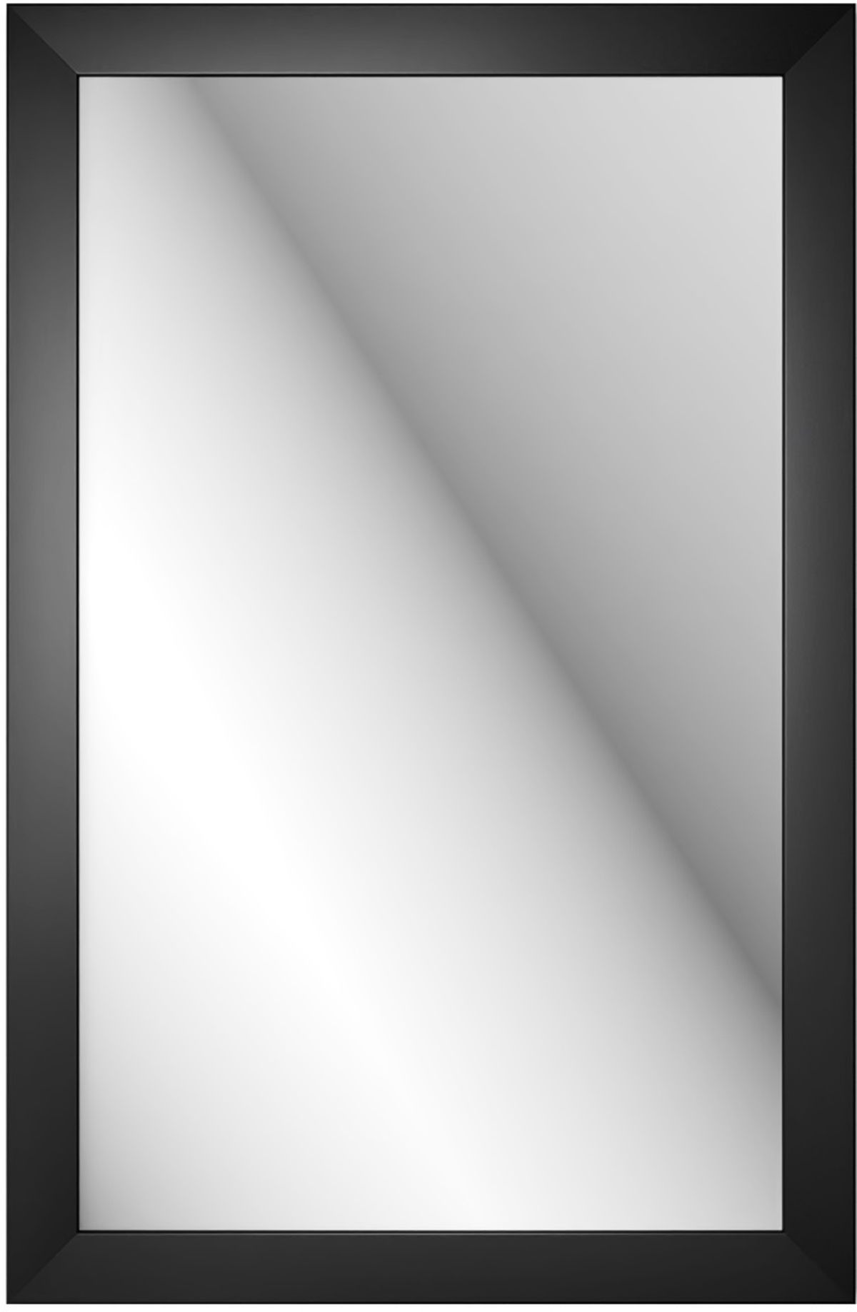 Styler Lahti miroir 47x72 cm rectangulaire noir LU-12304