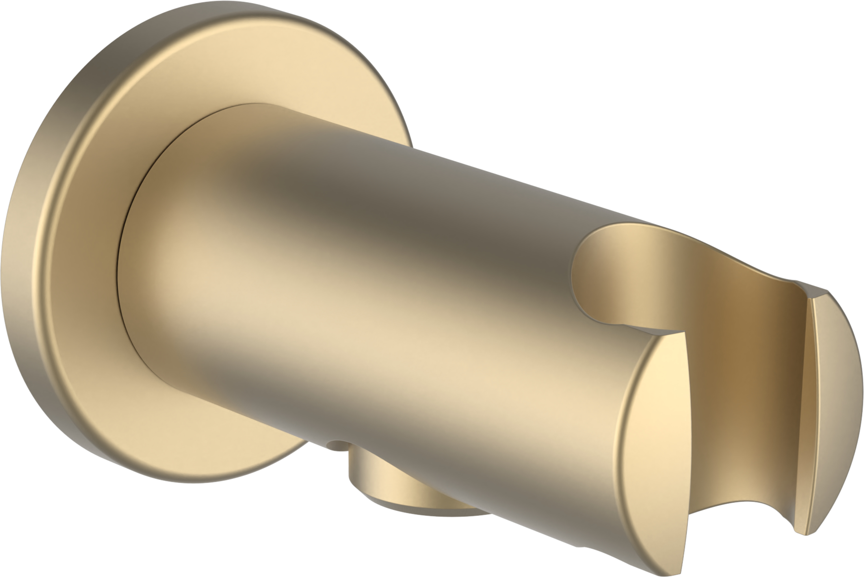 Laufen Twin raccord coudé avec support doré HF504778462000