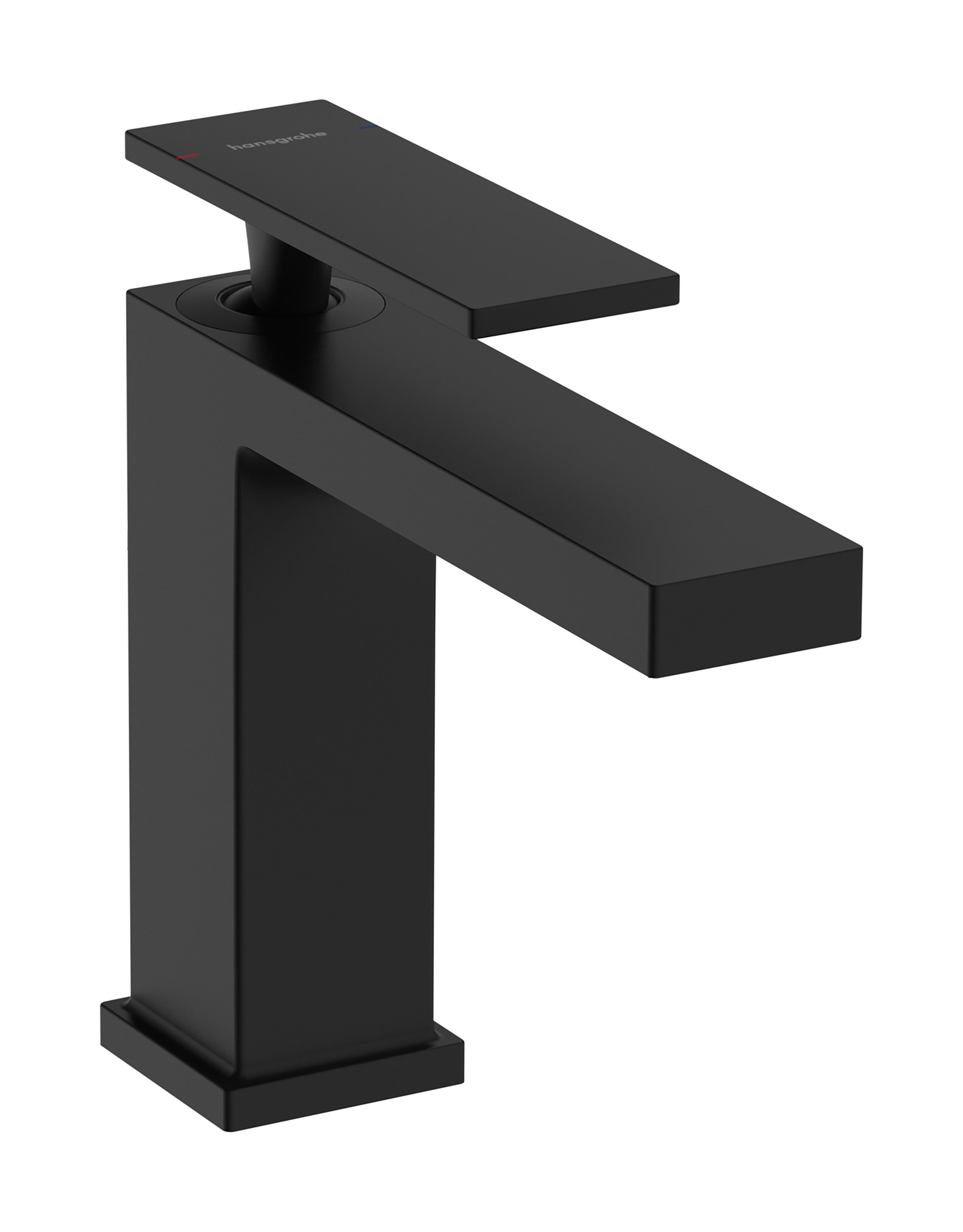 Hansgrohe Tecturis E mitigeur de lavabo sur pied noir 73011670