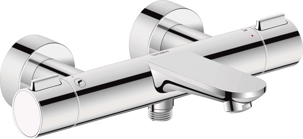 Duravit Wave mitigeur bain-douche murale oui chrome WA5220000010