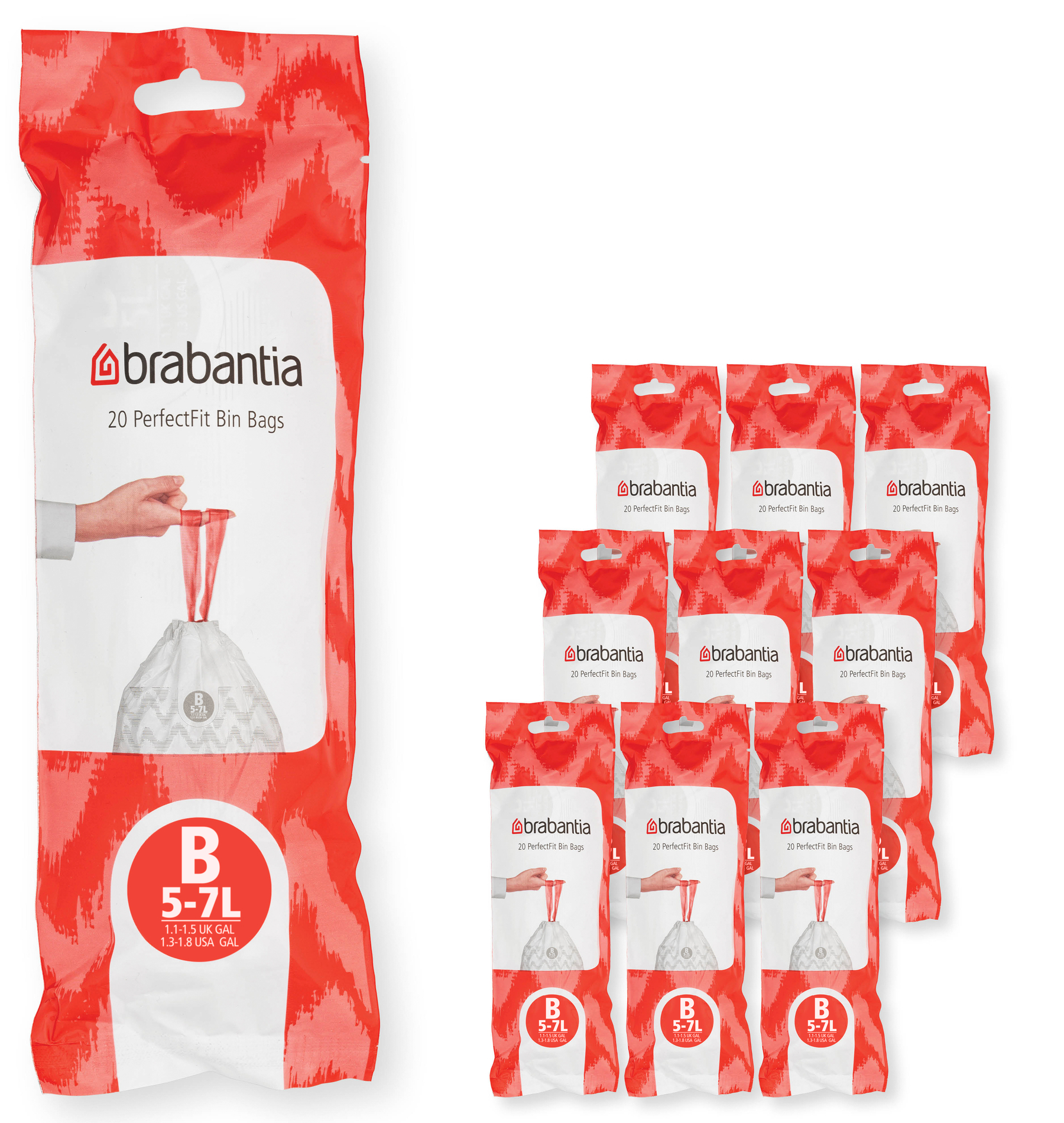 Brabantia PerfectFit sacs poubelle 100314