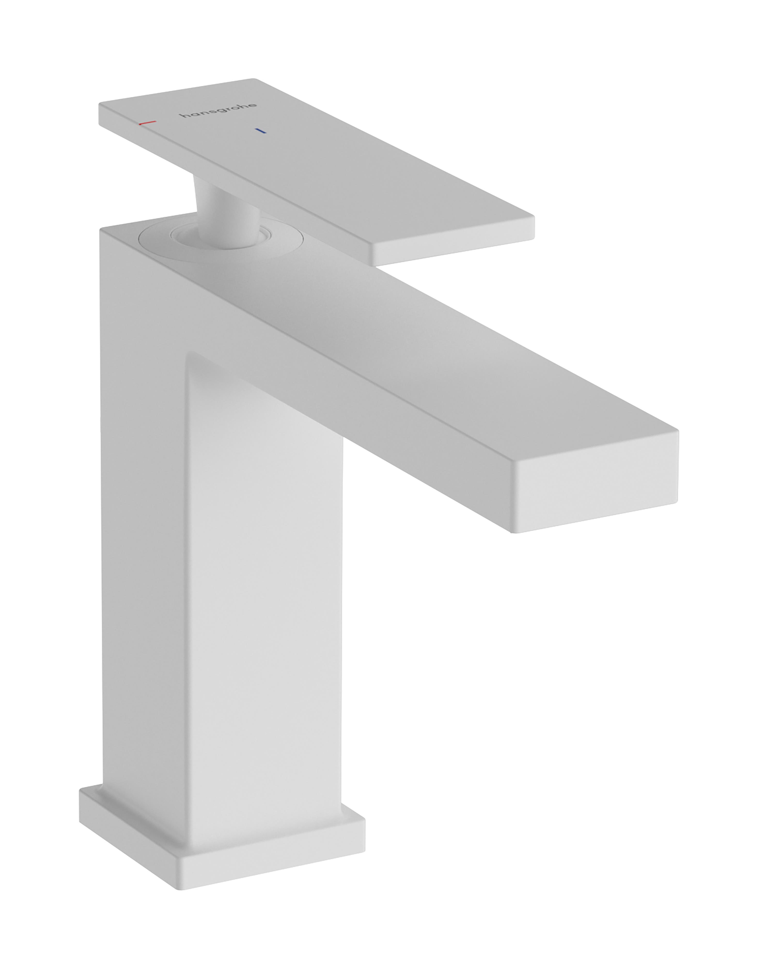 Hansgrohe Tecturis E mitigeur de lavabo sur pied blanc 73012700