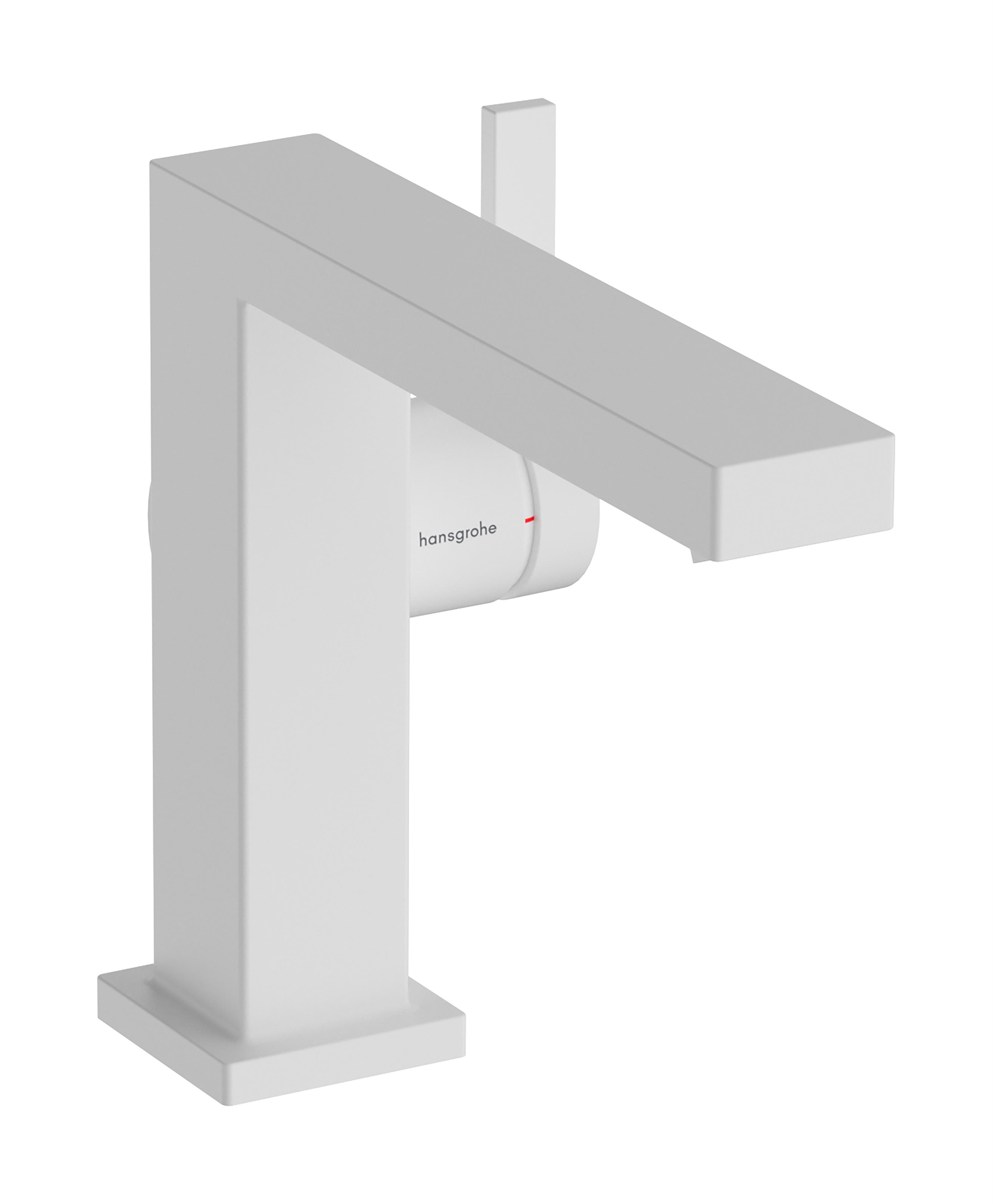 Hansgrohe Tecturis E mitigeur de lavabo sur pied blanc 73020700
