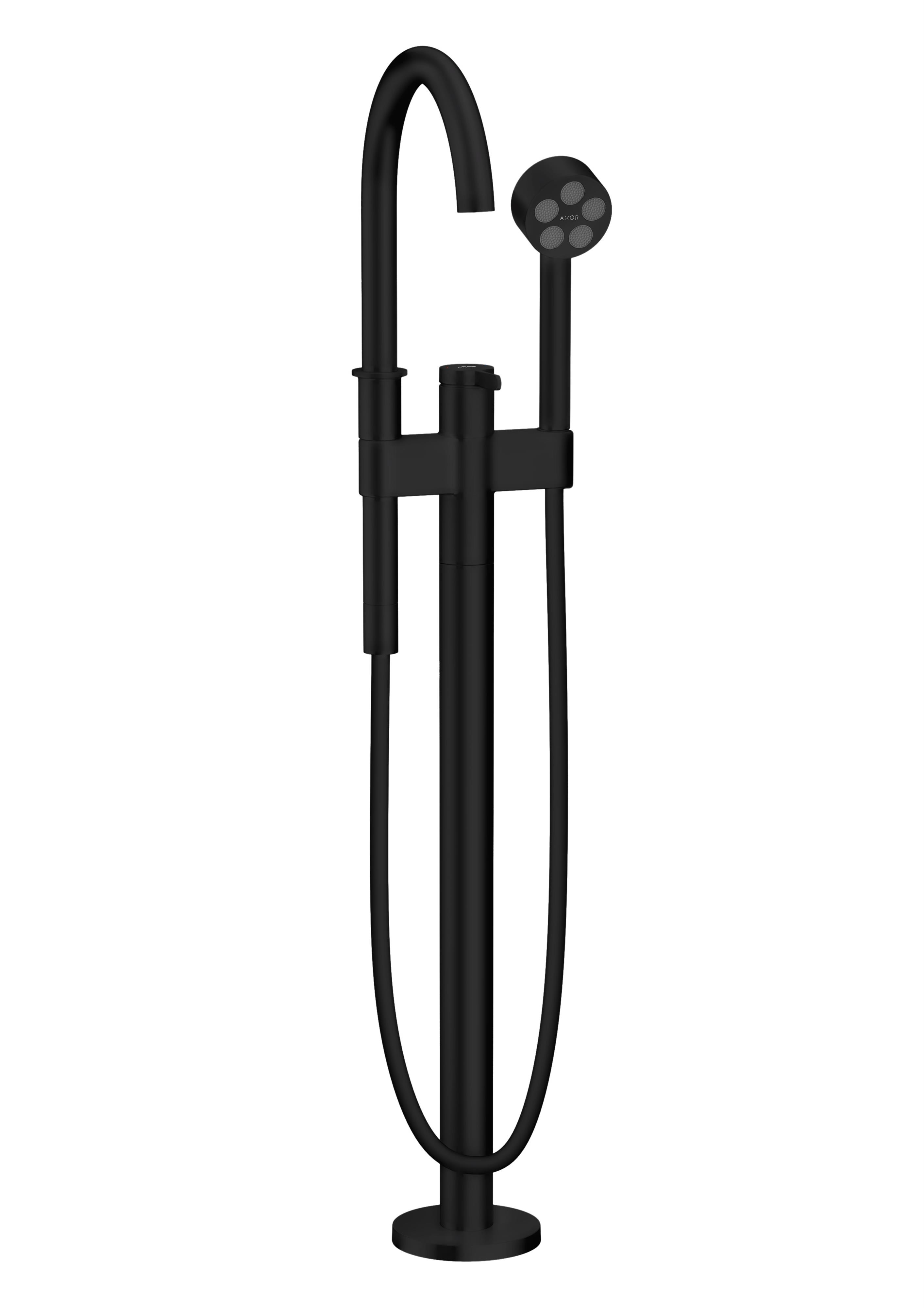 Axor One mitigeur bain-douche autoportante noir 48440670