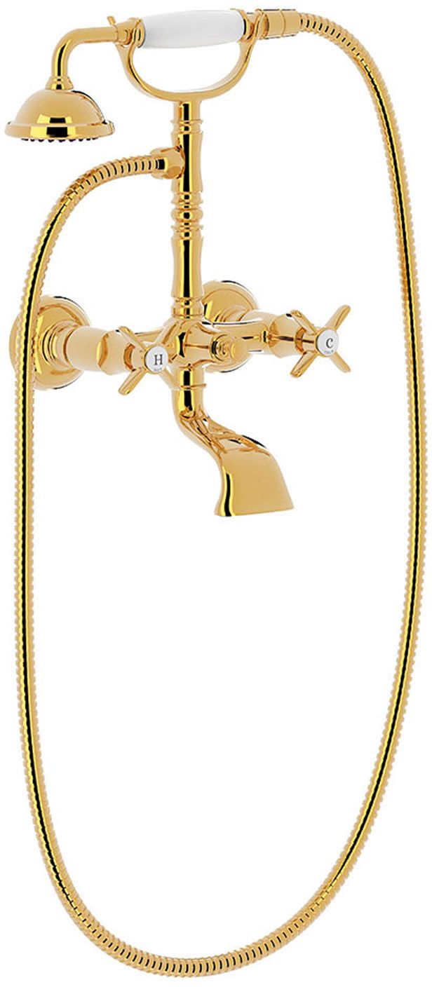 Tres Clasic mitigeur bain-douche murale doré 24217601OR