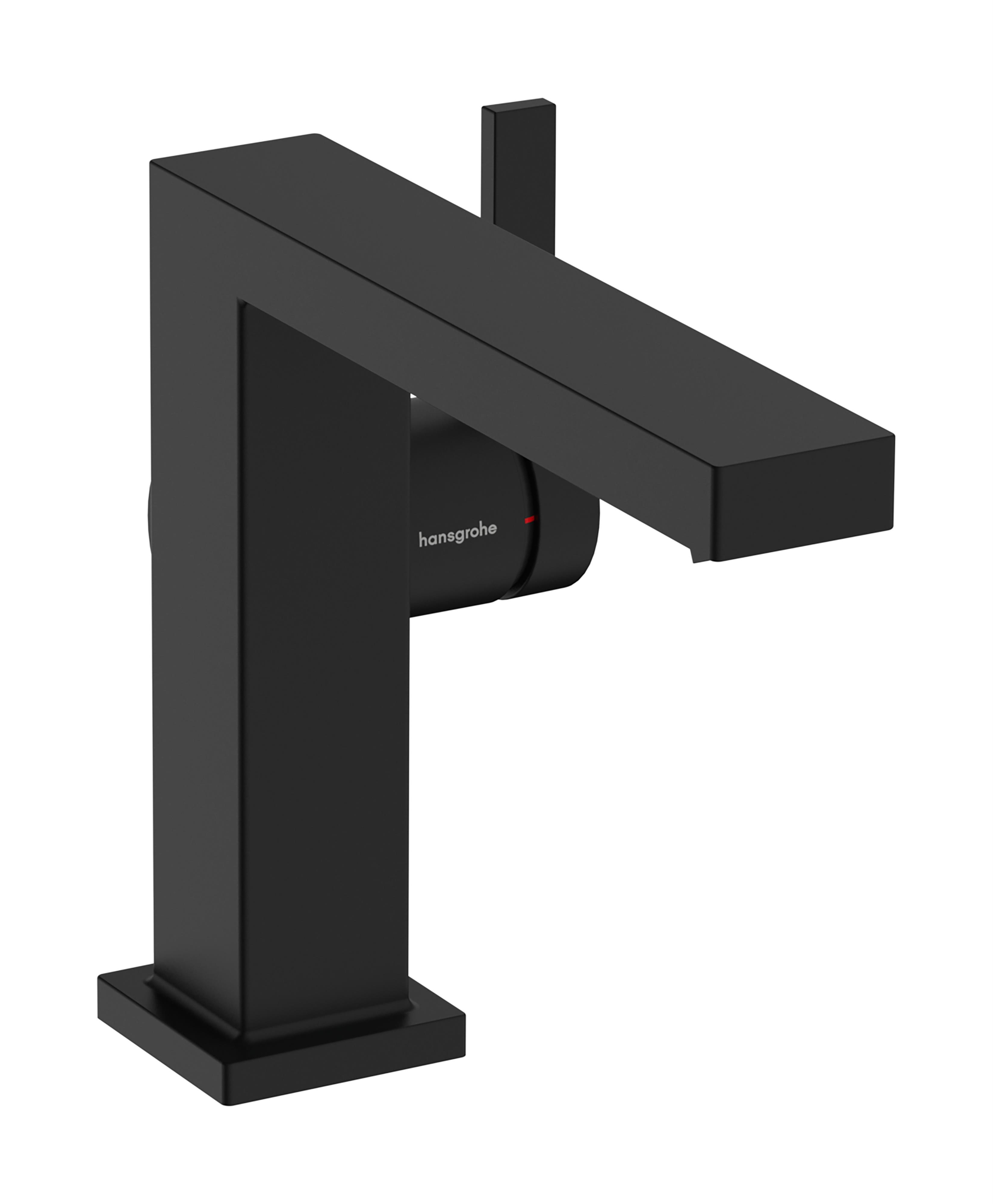 Hansgrohe Tecturis E mitigeur de lavabo sur pied noir 73023670