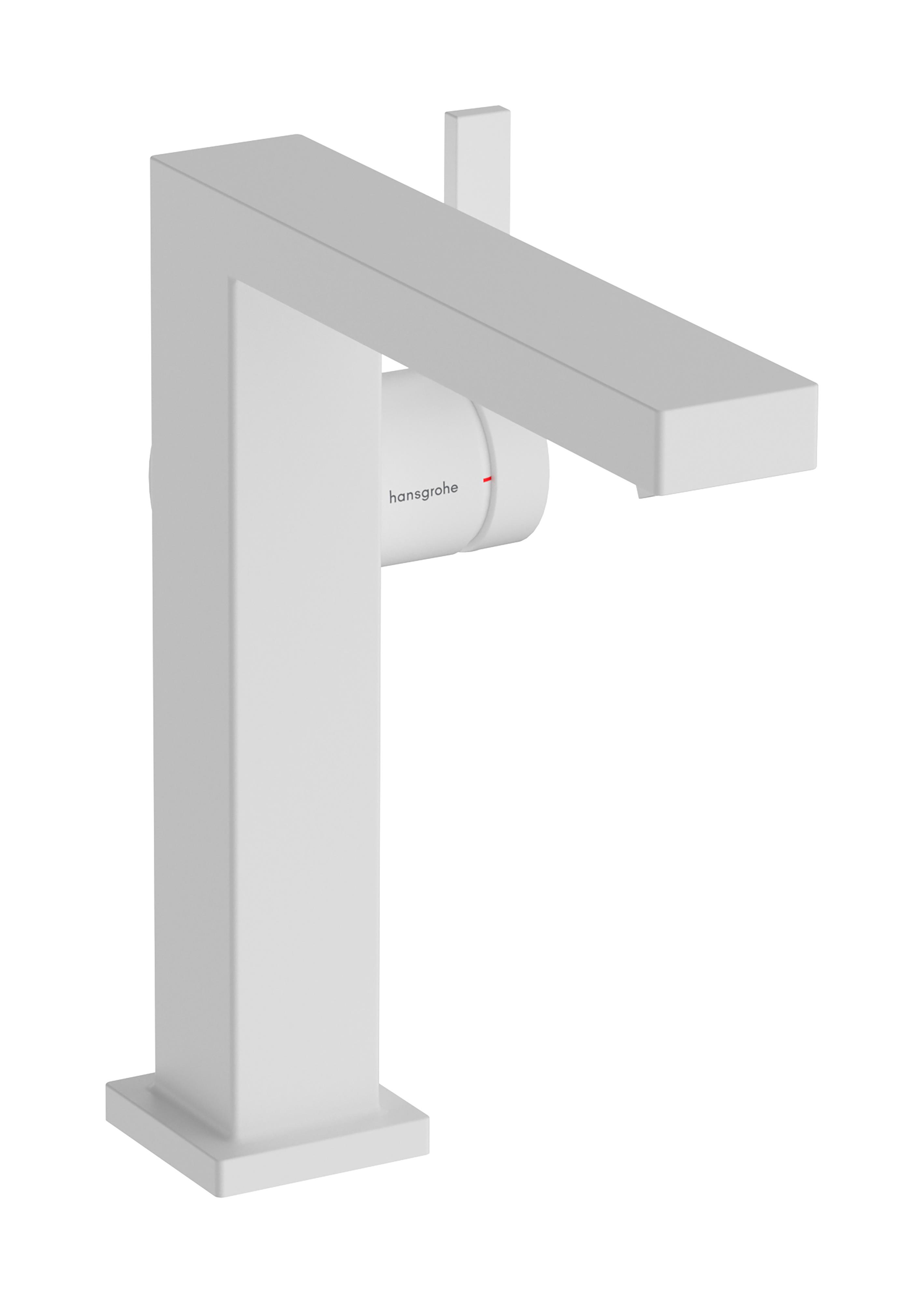 Hansgrohe Tecturis E mitigeur de lavabo sur pied blanc 73040700