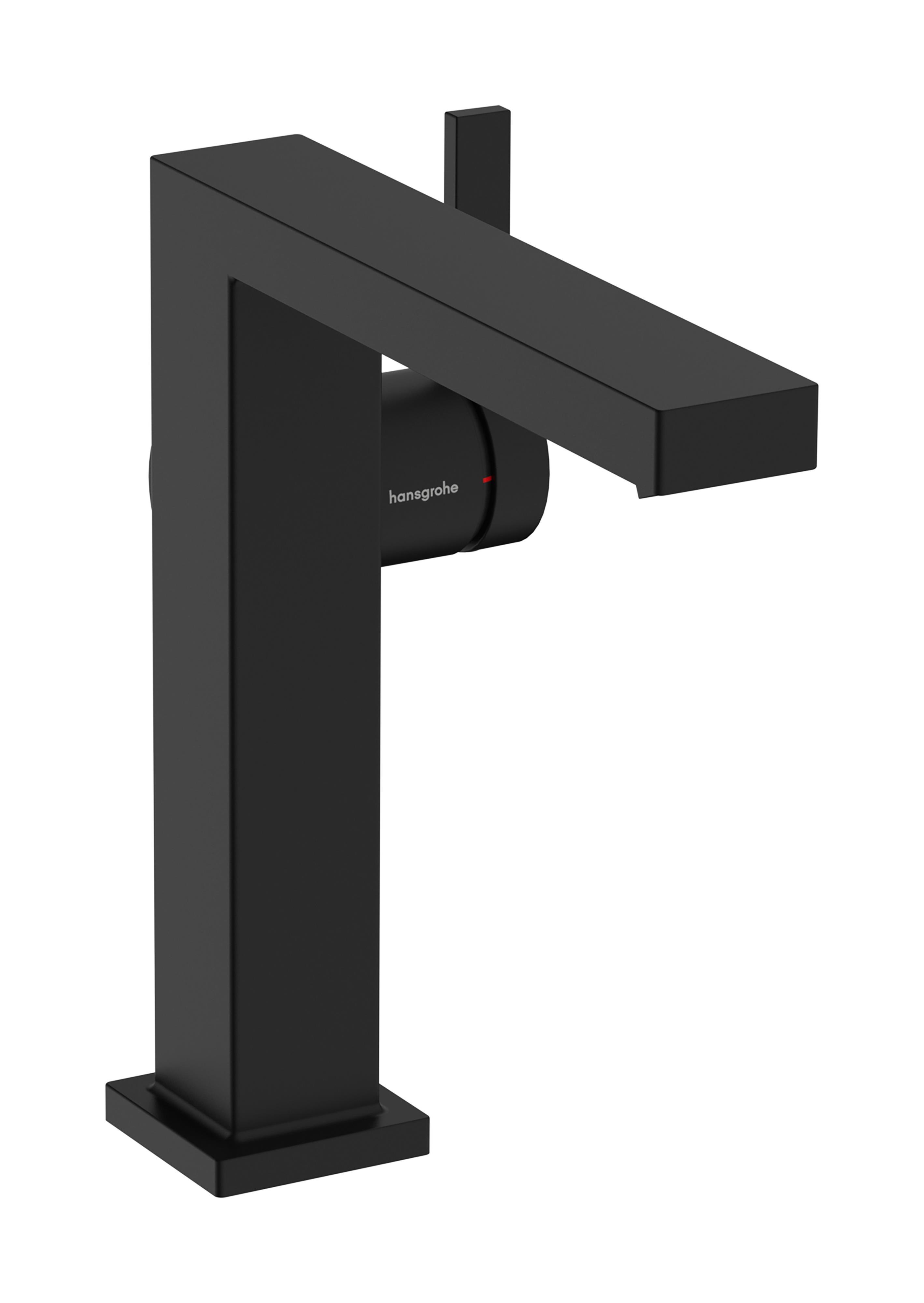 Hansgrohe Tecturis E mitigeur de lavabo sur pied noir 73040670