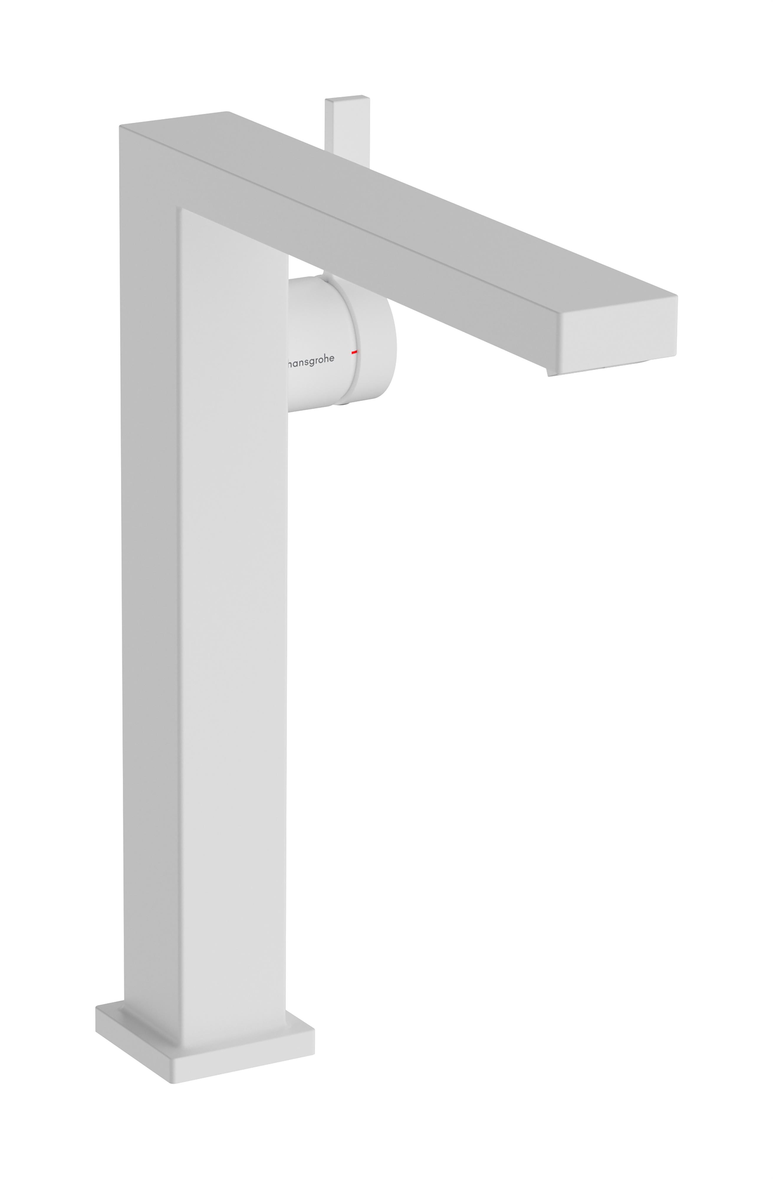 Hansgrohe Tecturis E mitigeur de lavabo sur pied blanc 73070700