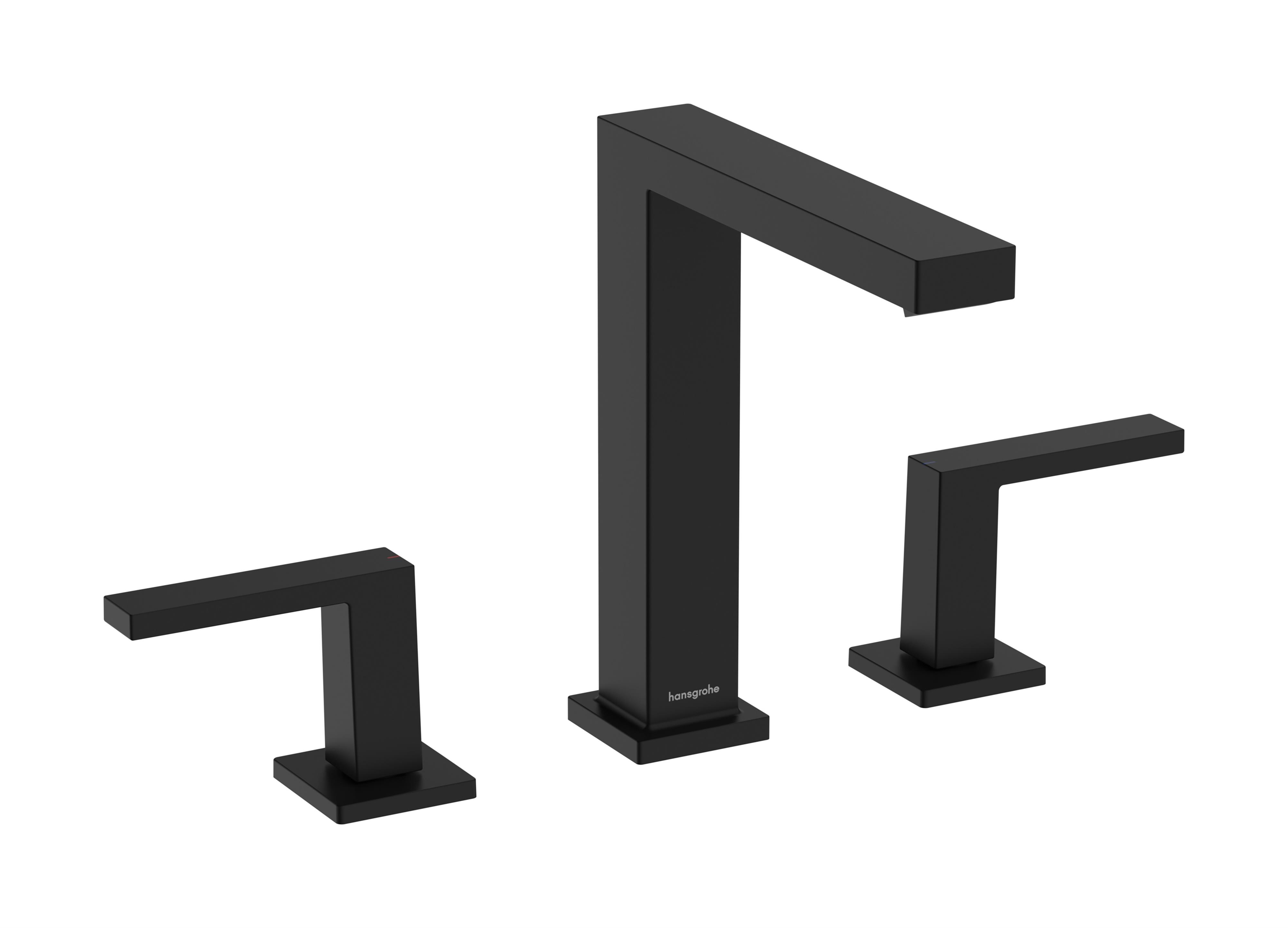 Hansgrohe Tecturis E mitigeur de lavabo sur pied noir 73030670