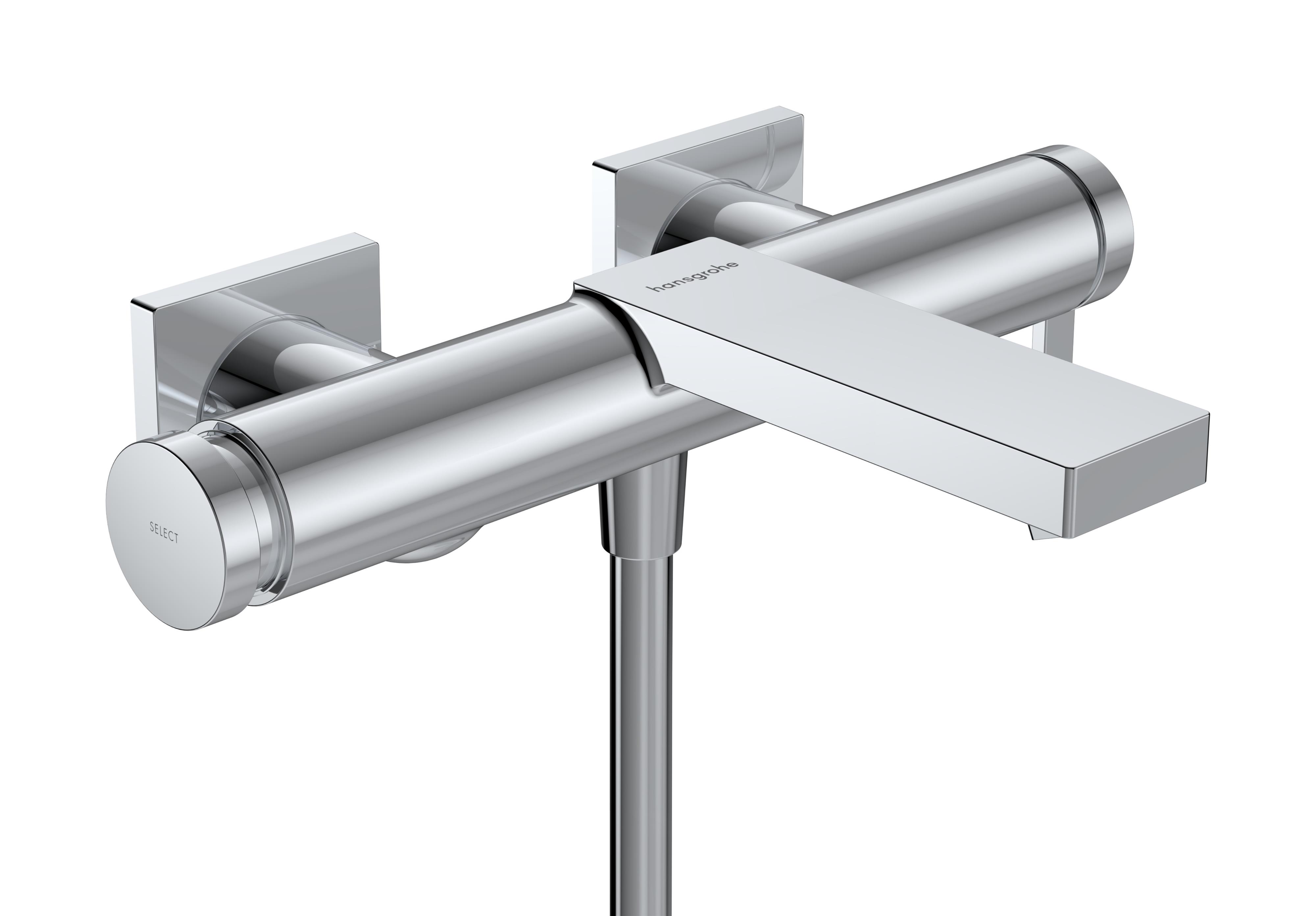 Hansgrohe Tecturis E mitigeur bain-douche murale chrome 73420000
