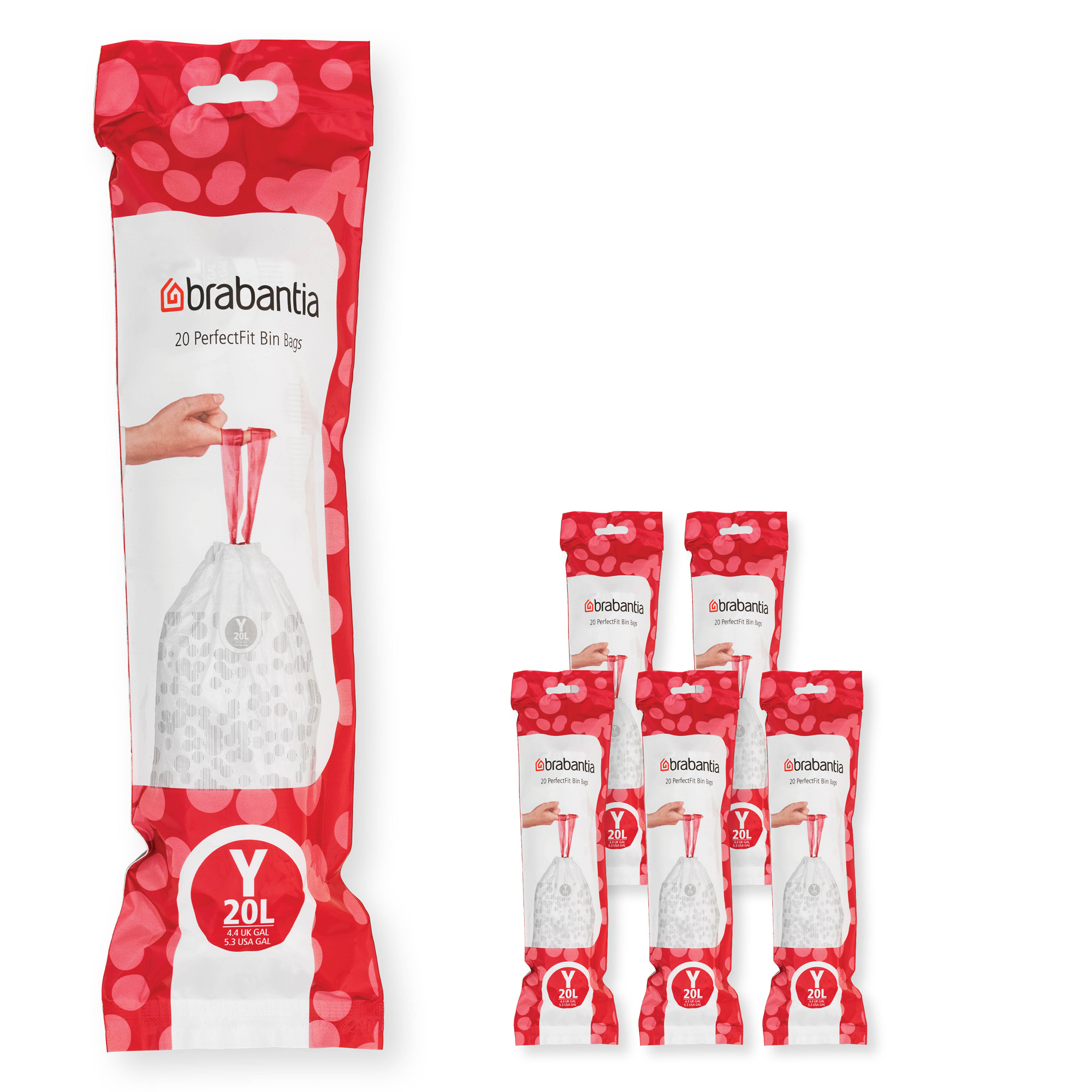 Brabantia PerfectFit sacs poubelle 138300