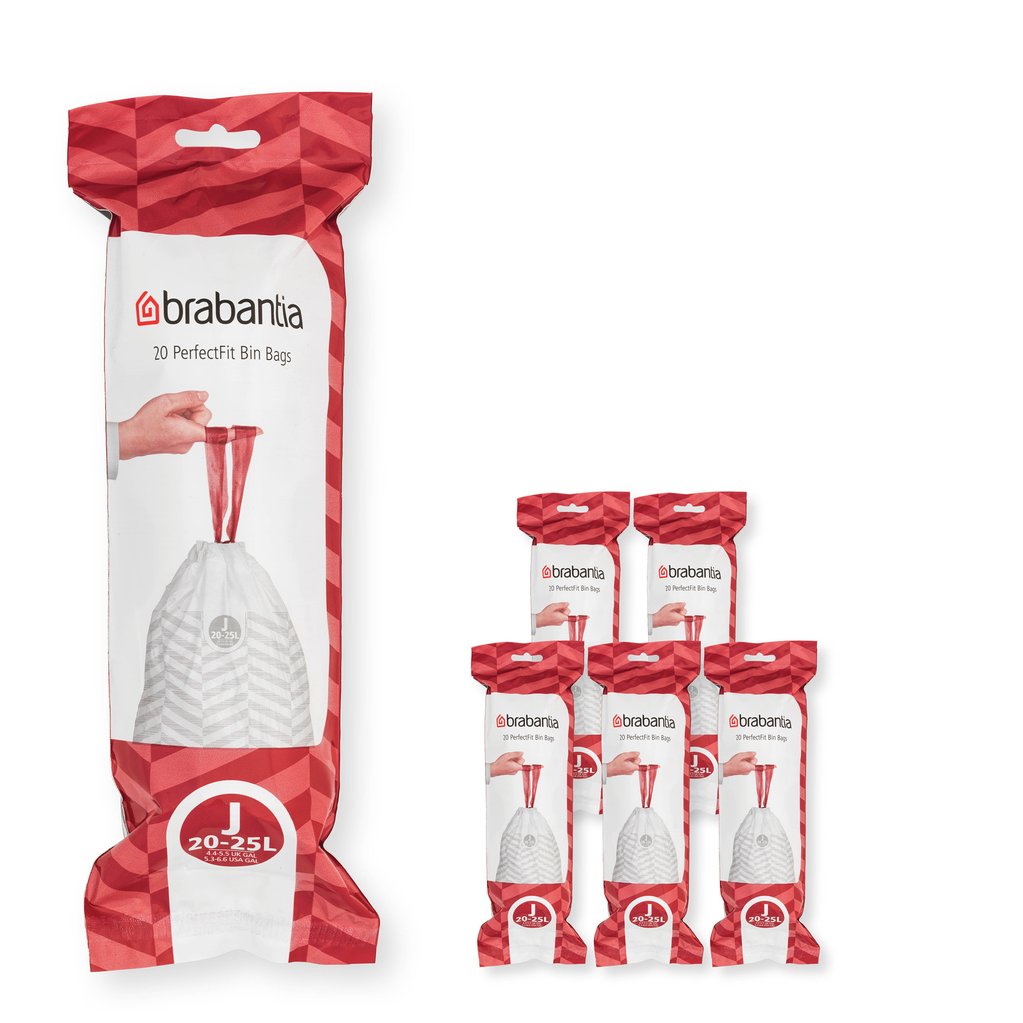 Brabantia PerfectFit sacs poubelle 138362