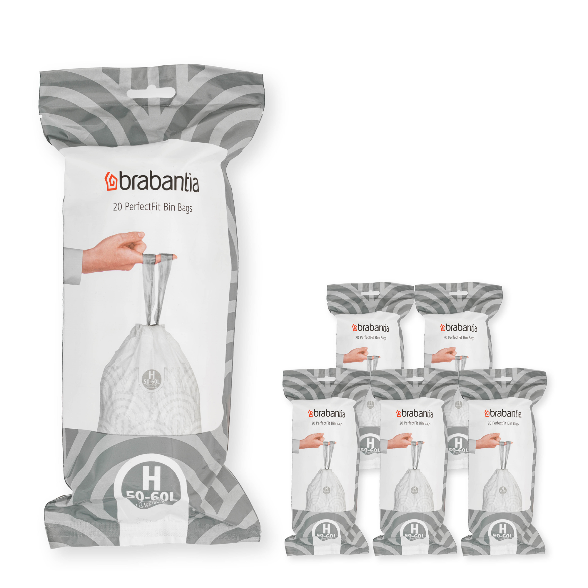 Brabantia PerfectFit sacs poubelle 138782