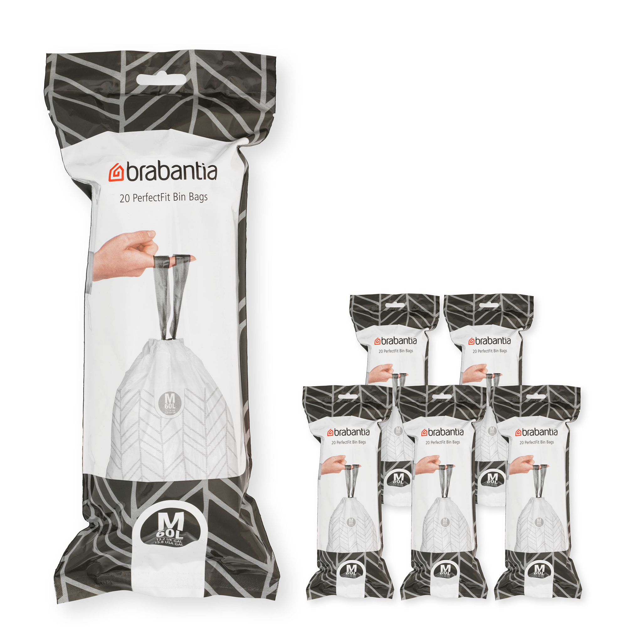 Brabantia PerfectFit sacs poubelle 138867