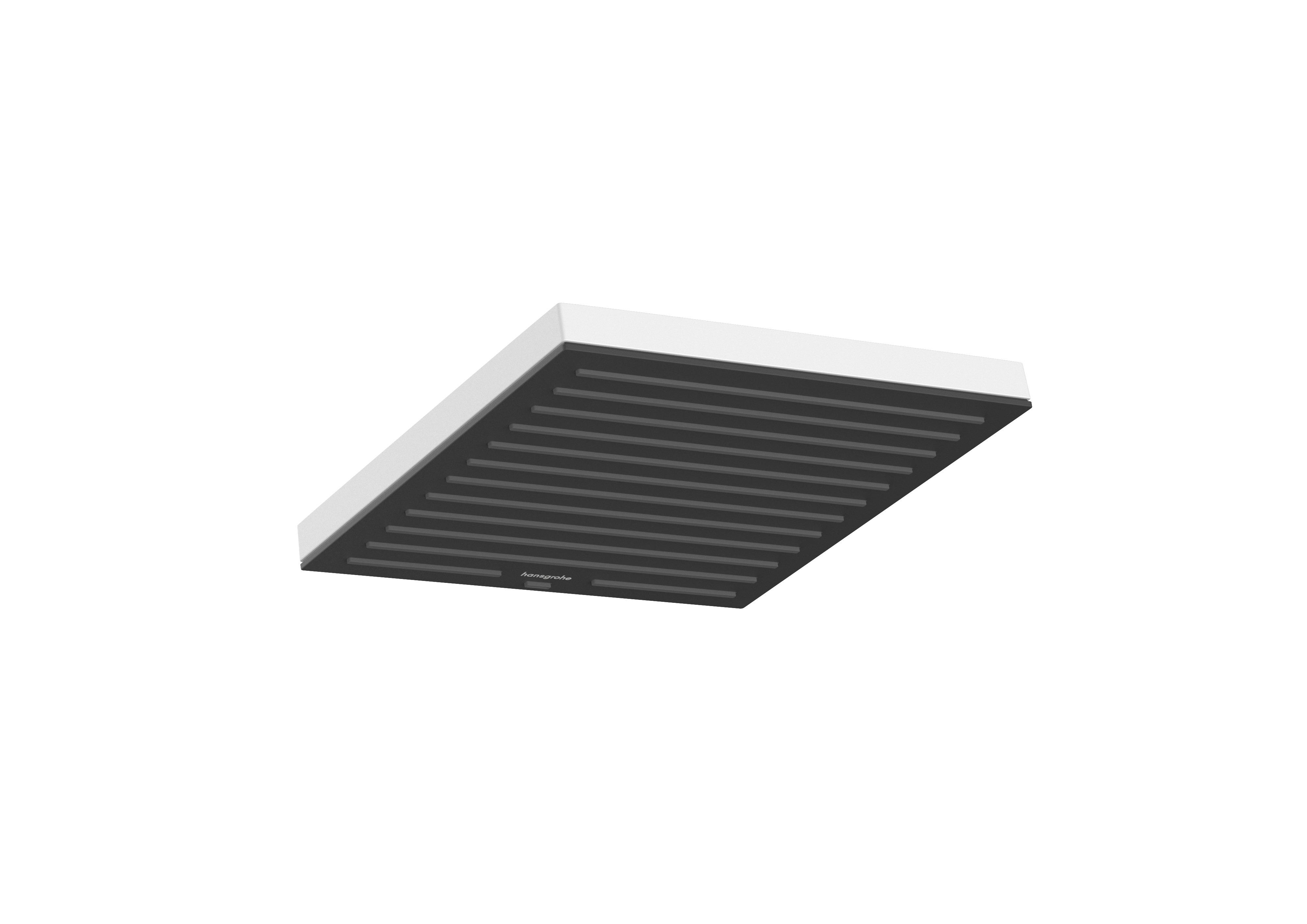 Hansgrohe Pulsify E douche à effet de pluie 26x26 cm carrée blanc 24331700