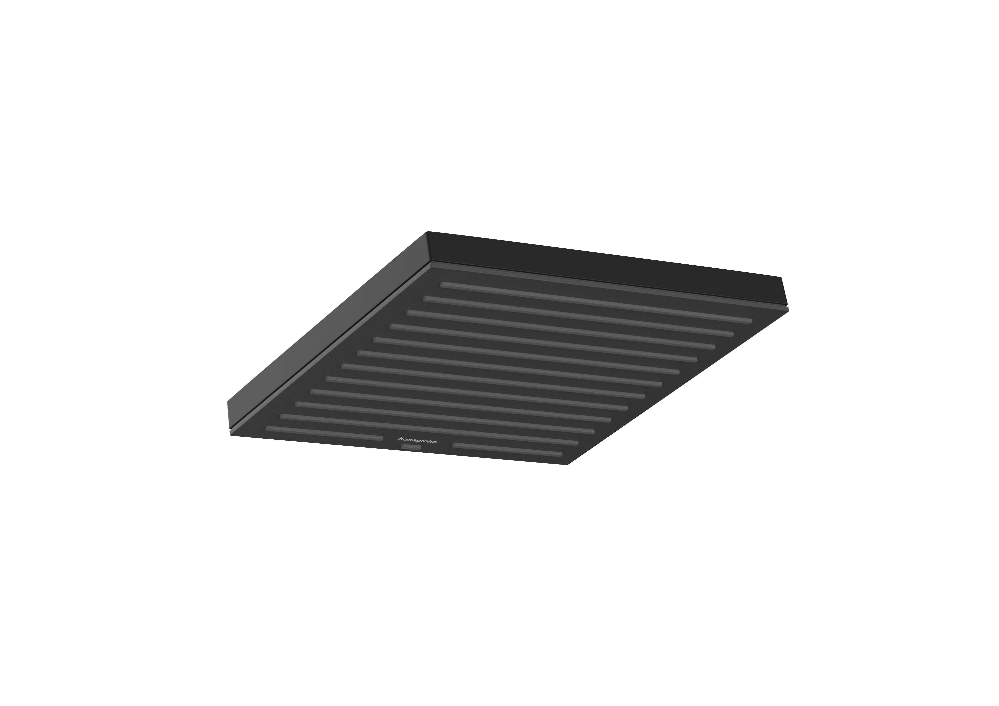 Hansgrohe Pulsify E douche à effet de pluie 26x26 cm carrée noir 24330670