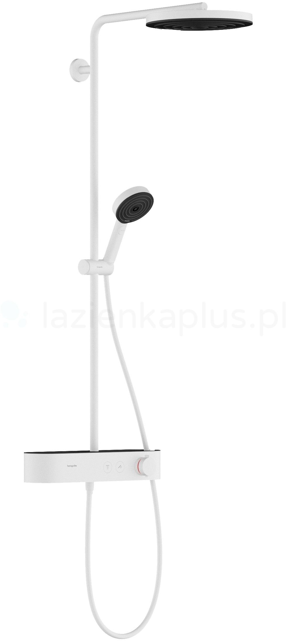 Hansgrohe Pulsify S ensemble de douche mural avec thermostat blanc 24221700