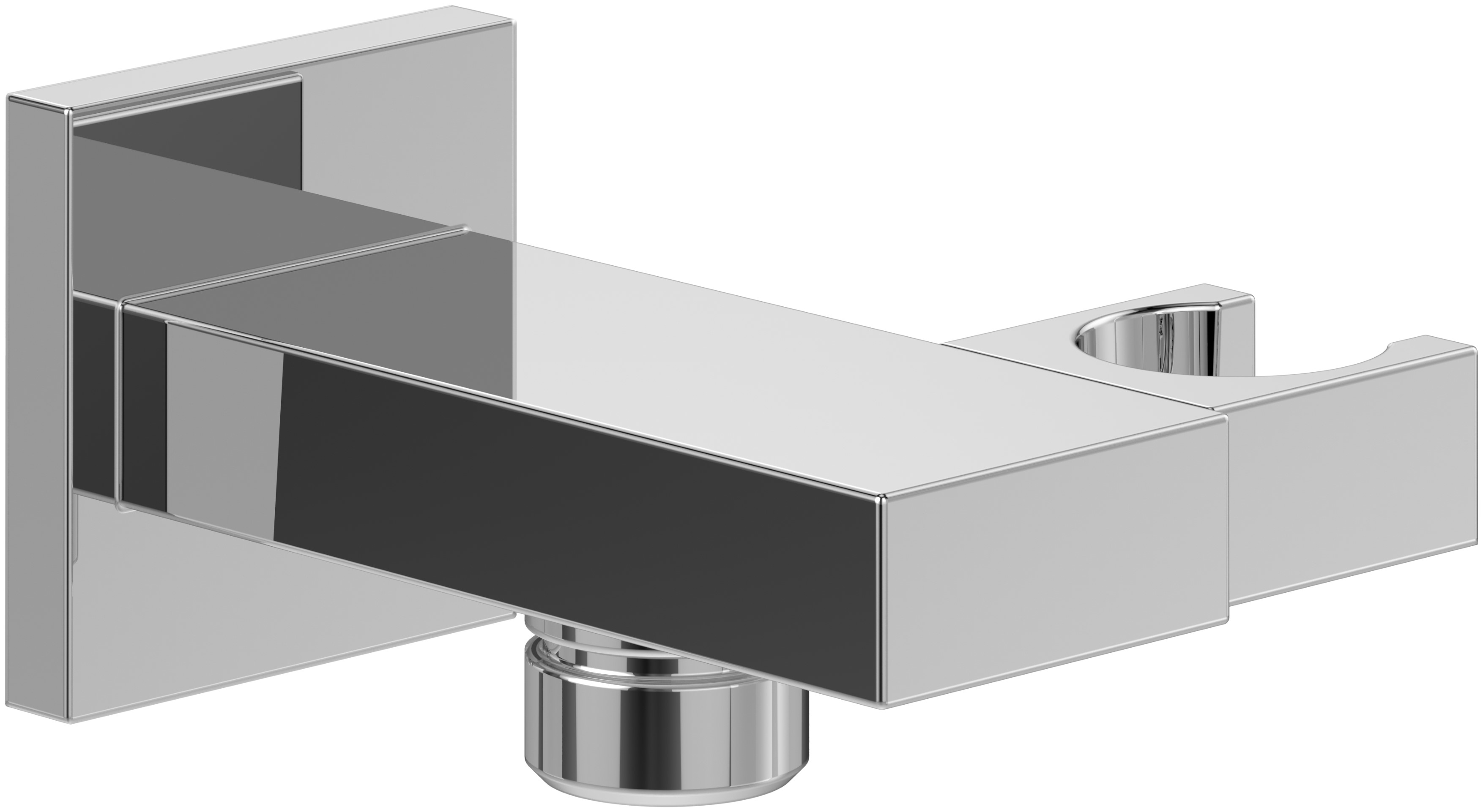 Villeroy & Boch Universal Showers raccord coudé avec support chrome TVC00046300061