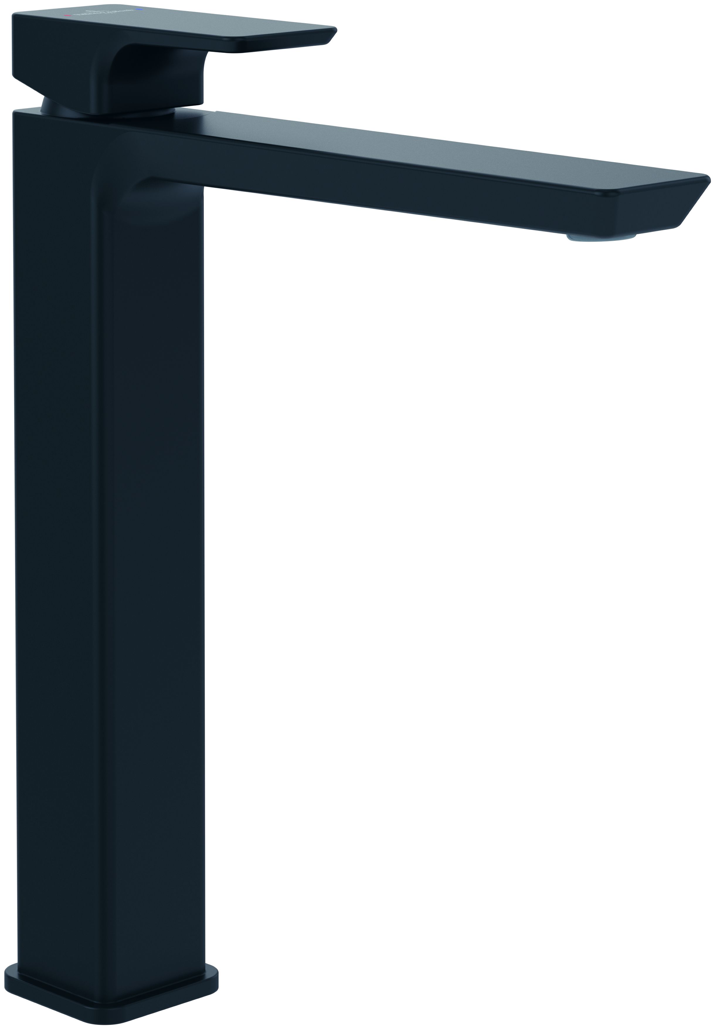Villeroy & Boch Subway 3.0 mitigeur de lavabo sur pied noir TVW112004000K5