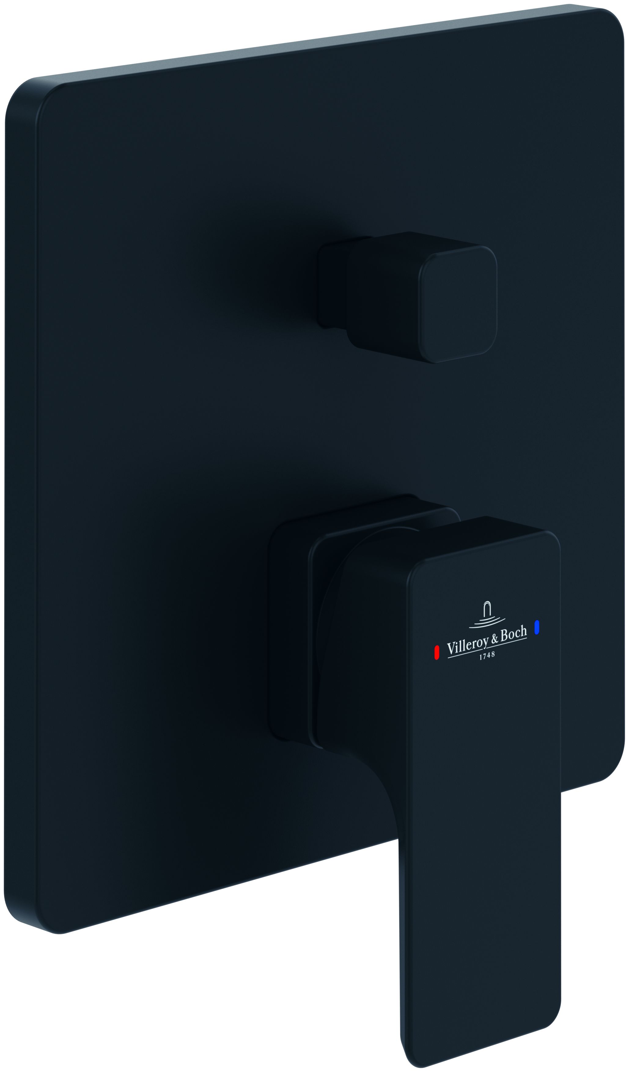 Villeroy & Boch Subway 3.0 mitigeur bain-douche encastrée noir TVS112003000K5