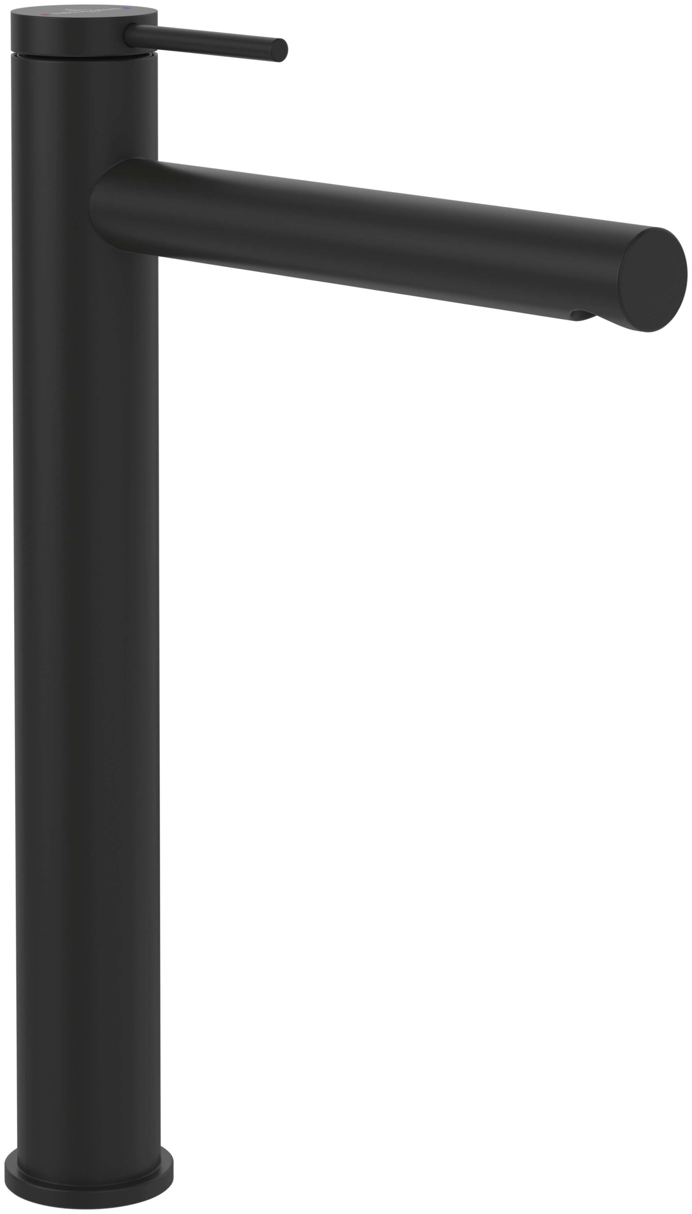 Villeroy & Boch Loop & Friends mitigeur de lavabo sur pied noir TVW106106153K5