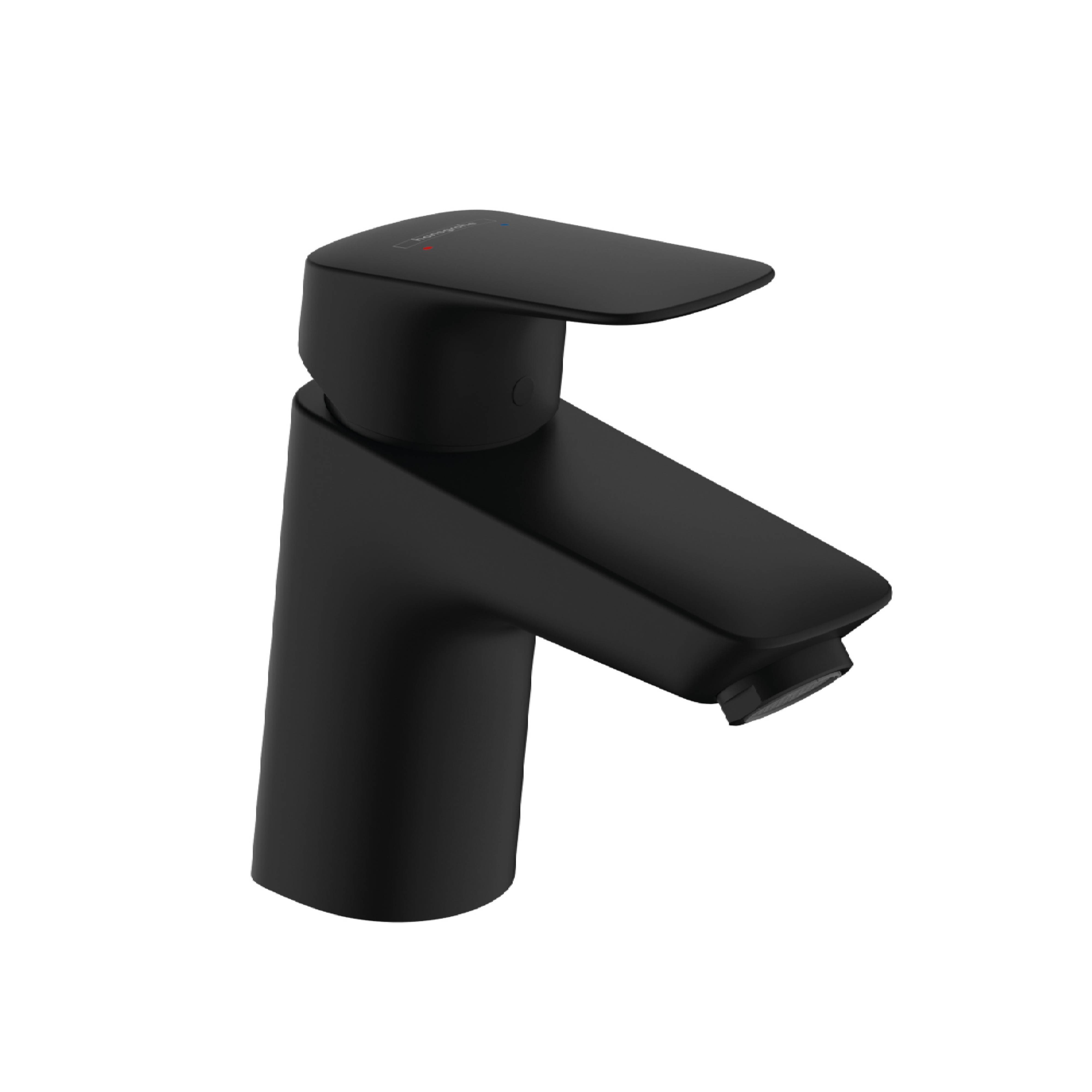 Hansgrohe Logis mitigeur de lavabo sur pied noir 71170670