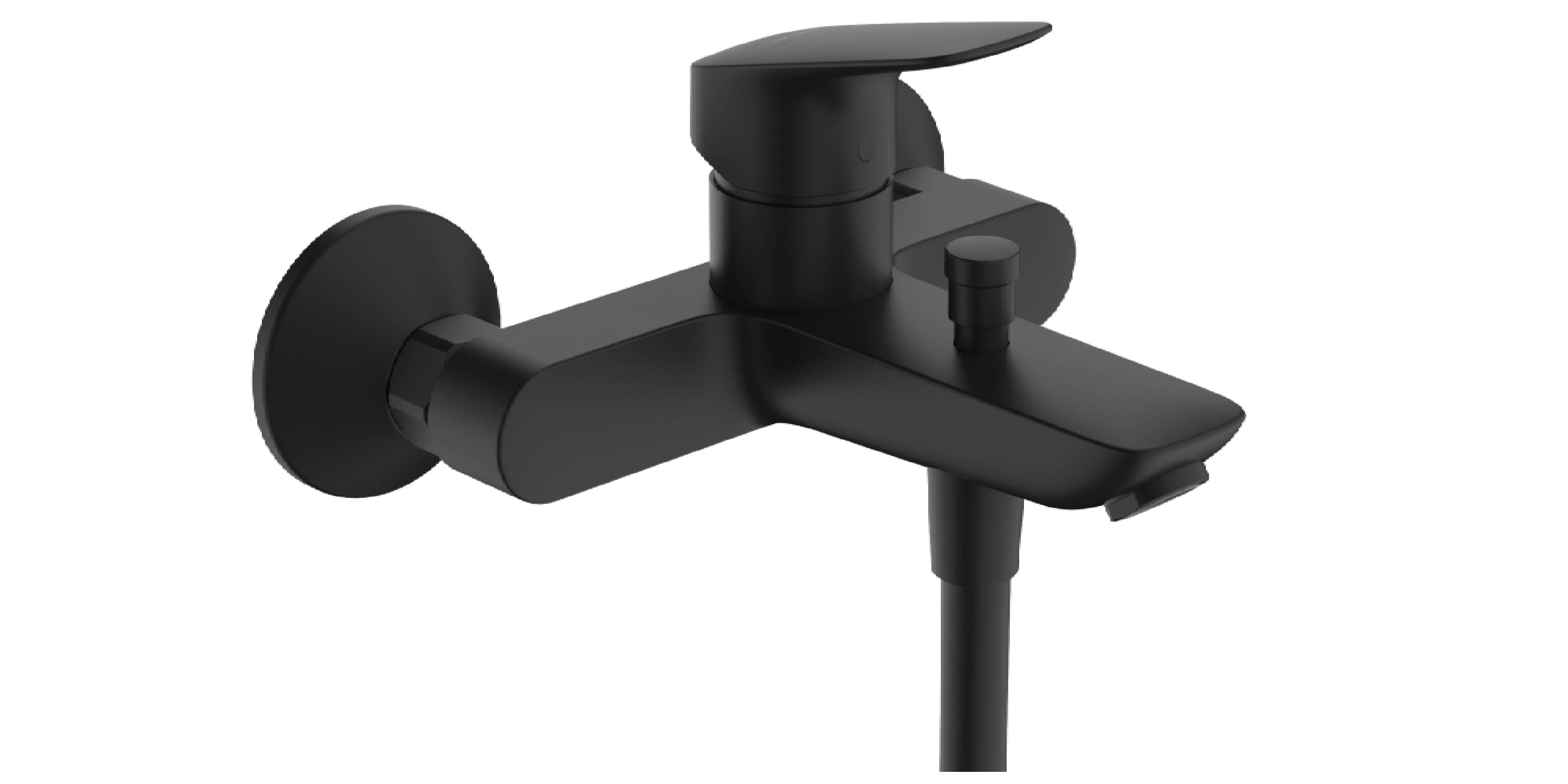Hansgrohe Logis mitigeur bain-douche murale noir 71400670