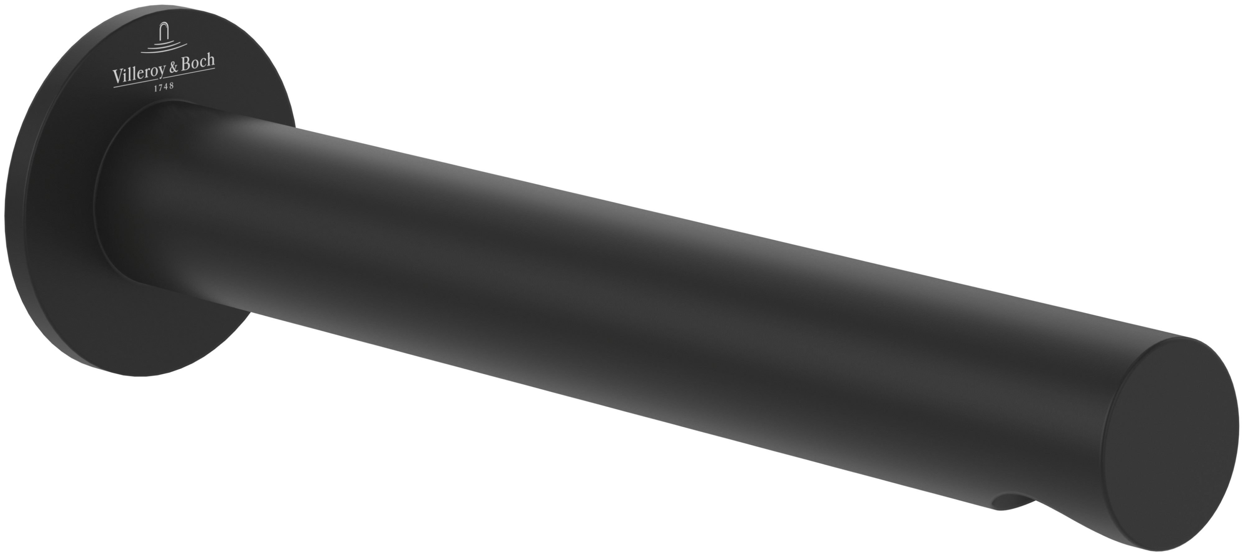 Villeroy & Boch Loop & Friends bec pour mitigeur de baignoire noir TVT106505153K5
