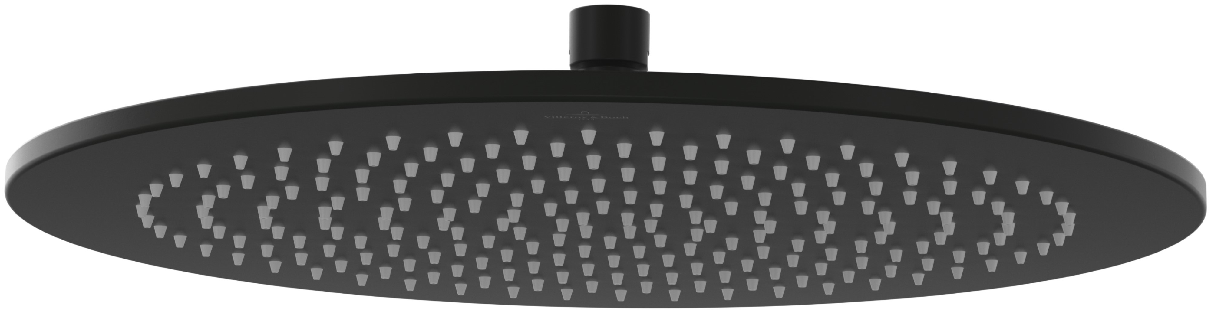 Villeroy & Boch Universal Showers douche à effet de pluie 35x35 cm ronde noir TVC000003000K5